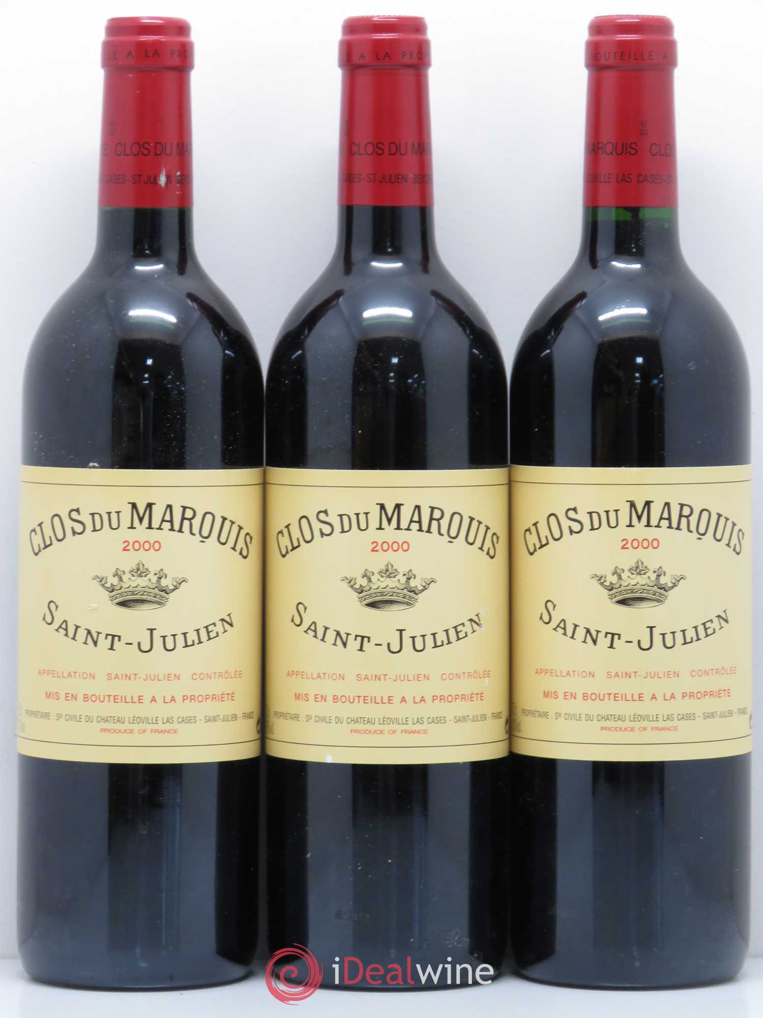 Clos du Marquis 2000 - Lot de 6 bouteilles - 1