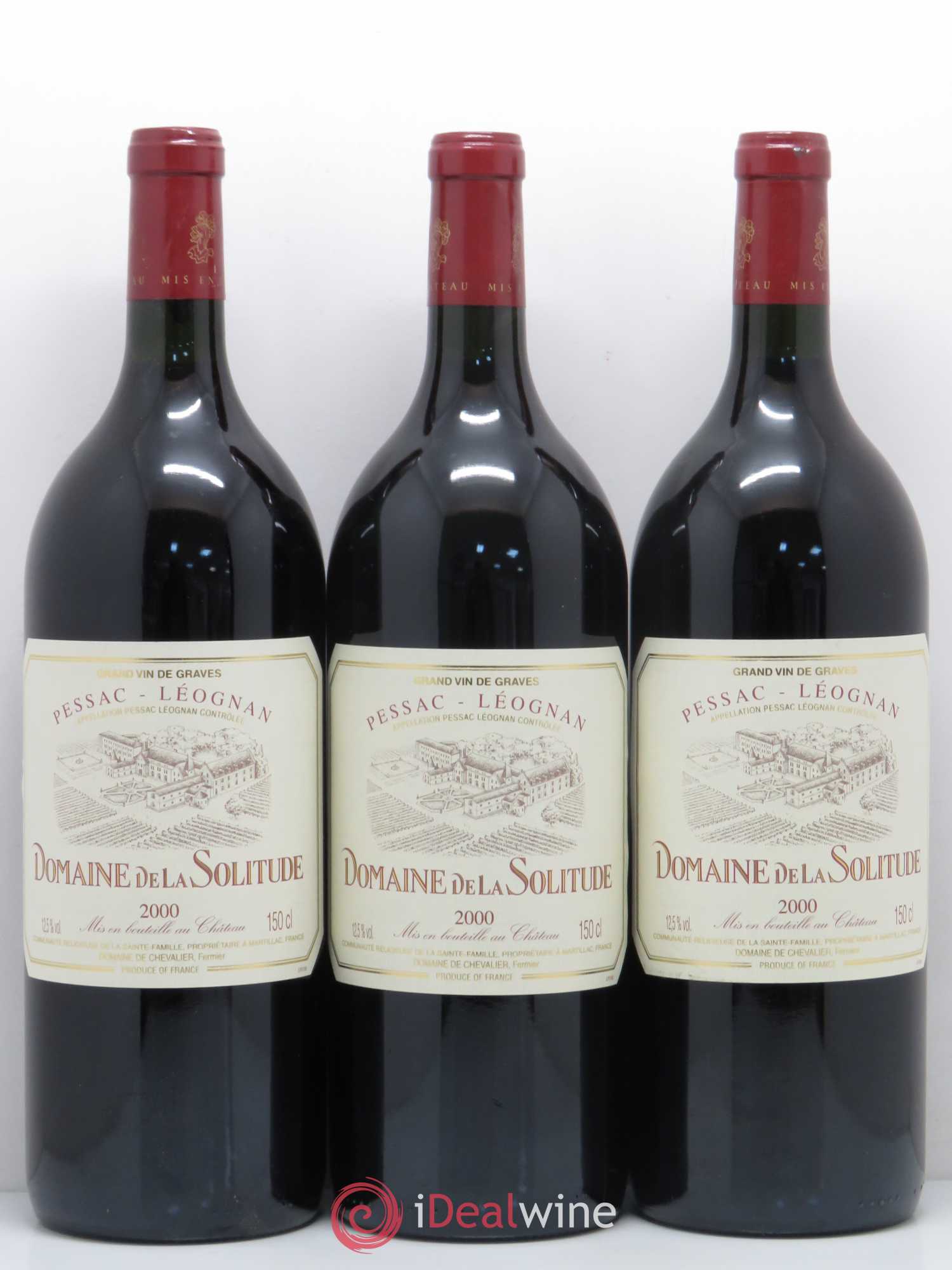 Domaine de la Solitude 2000 - Lot de 6 magnums - 2