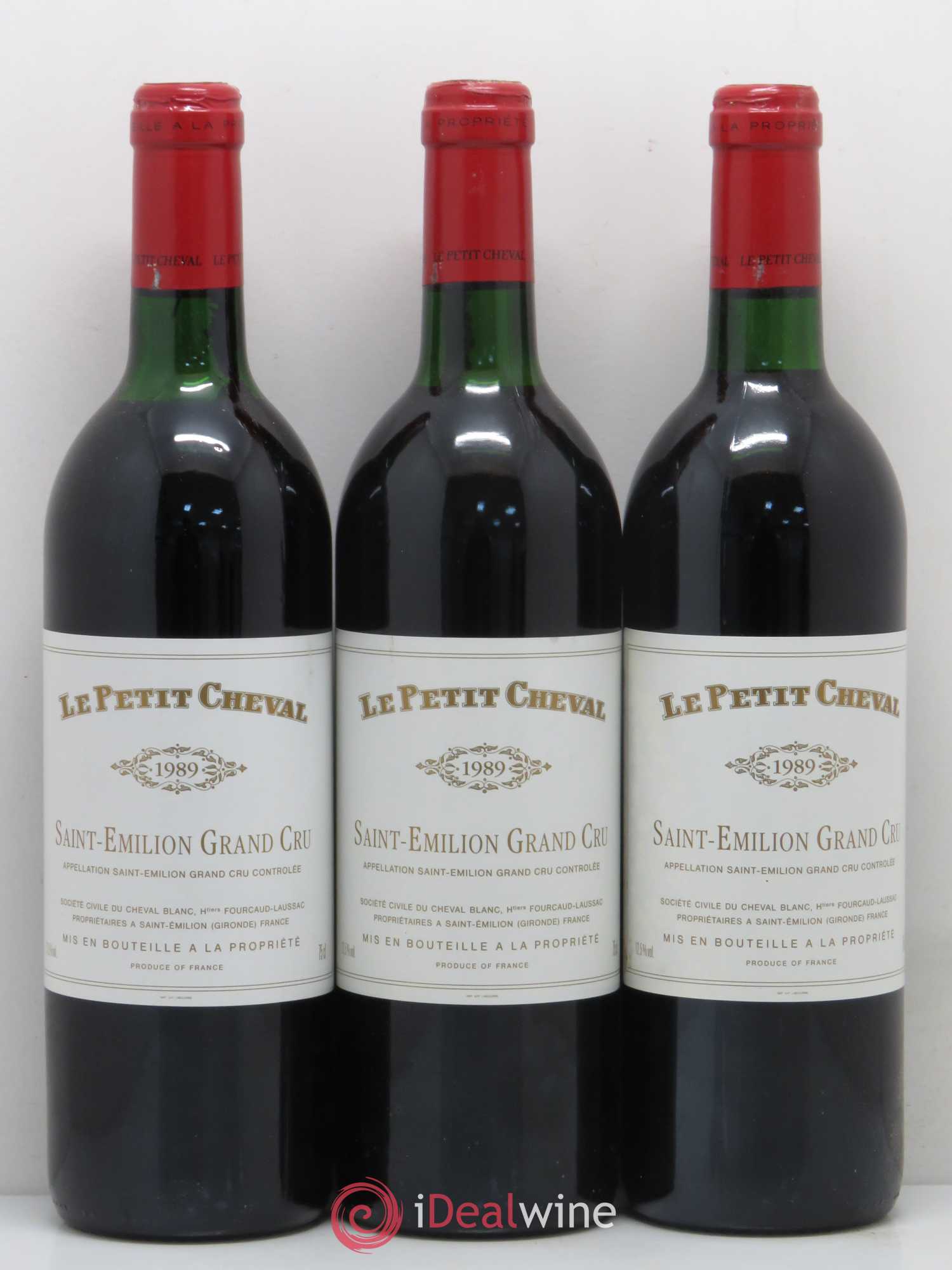 Le Petit Cheval Second Vin 1989 - Lot de 6 bouteilles - 2