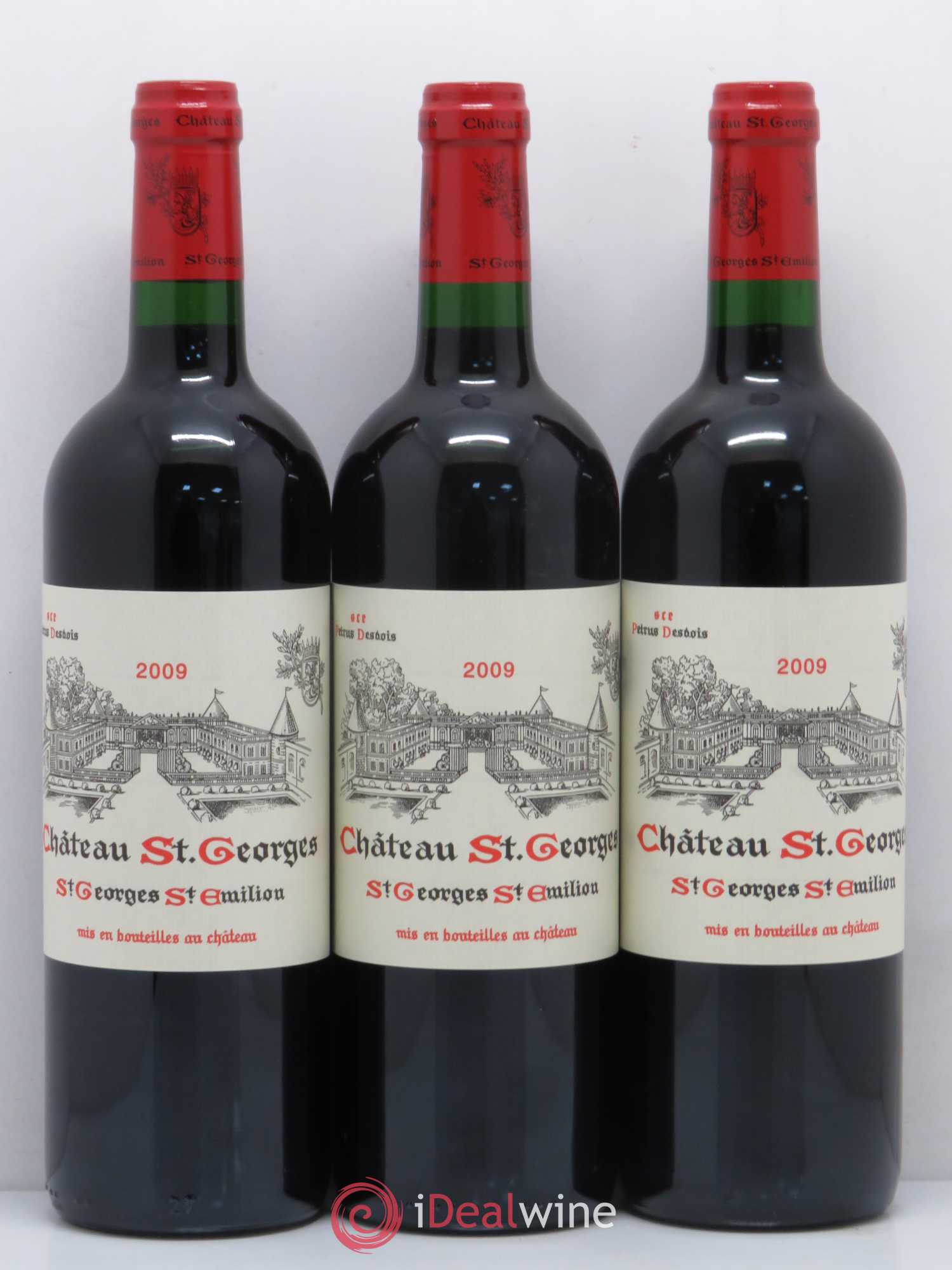 Château Saint-Georges Côte Pavie Grand Cru Classé Château Saint-Georges Saint-Georges Saint-Emilion 2009 - Lotto di 12 bottiglie - 4