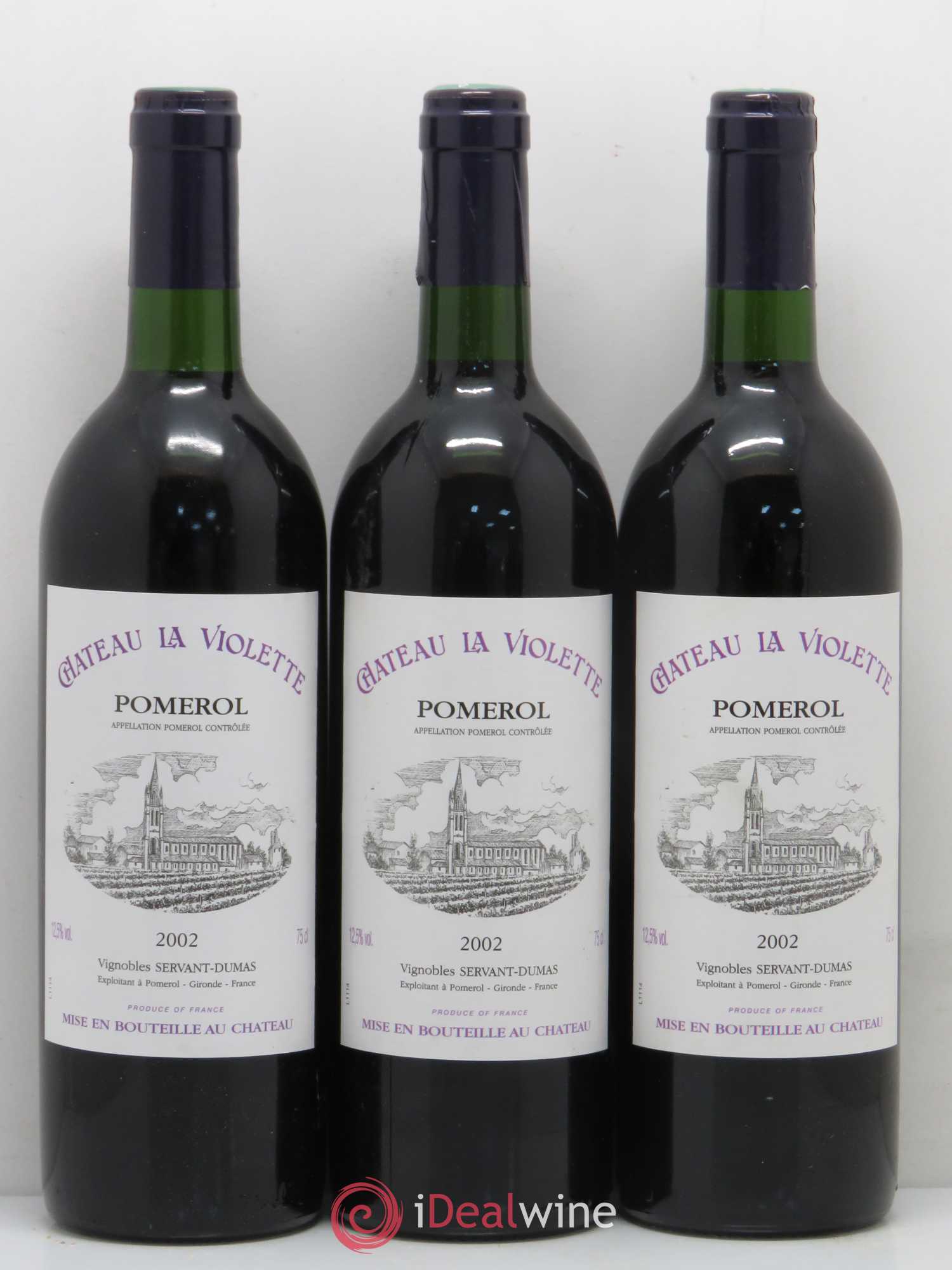 Château la Violette 2002 - Lot de 12 bouteilles - 4