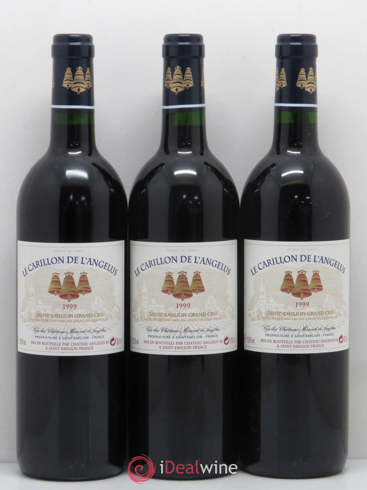 Le Carillon de l'Angélus Second Vin 1999 - Lot de 12 bouteilles - 1