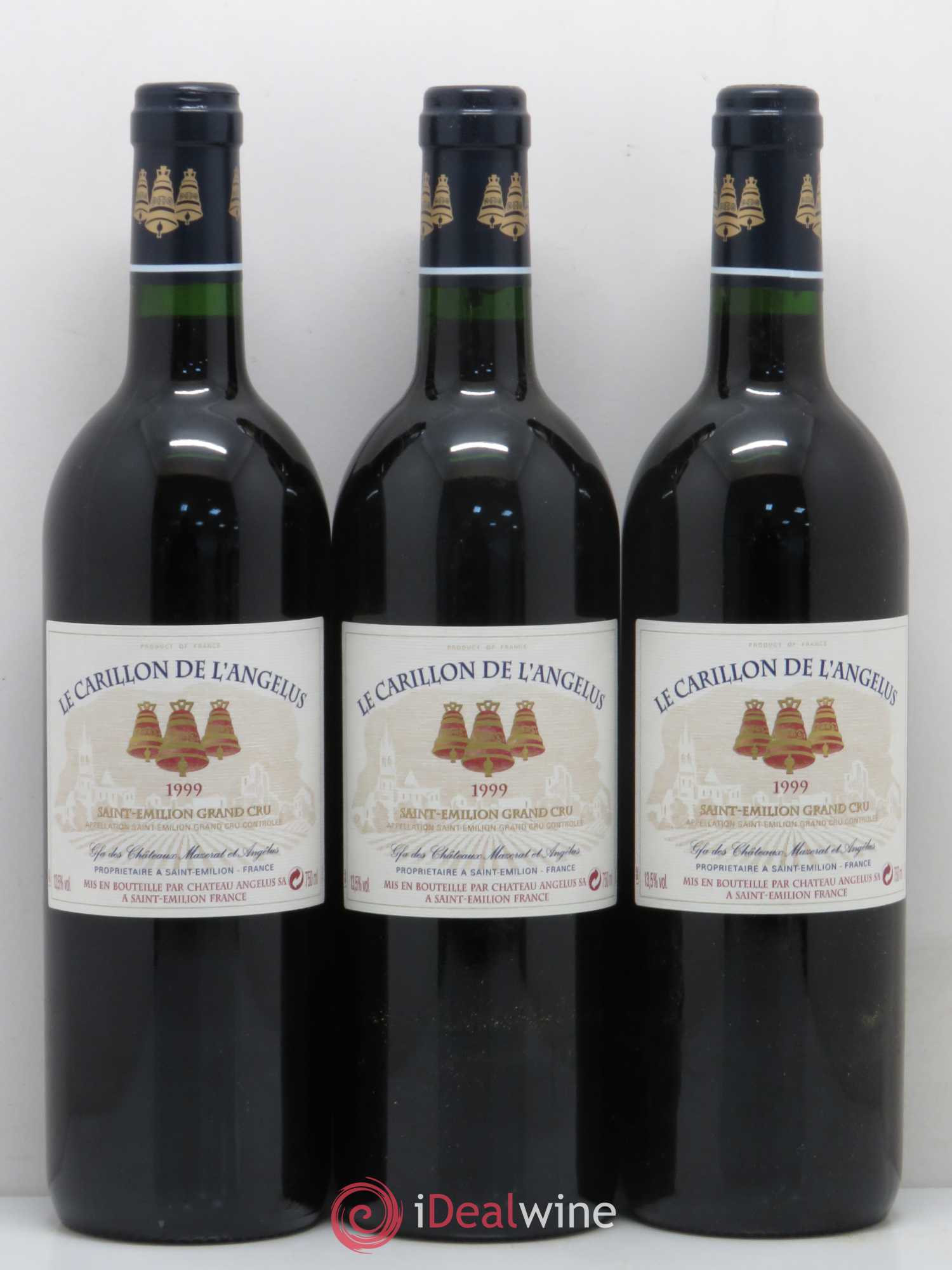 Le Carillon de l'Angélus Second Vin 1999 - Lot de 12 bouteilles - 3
