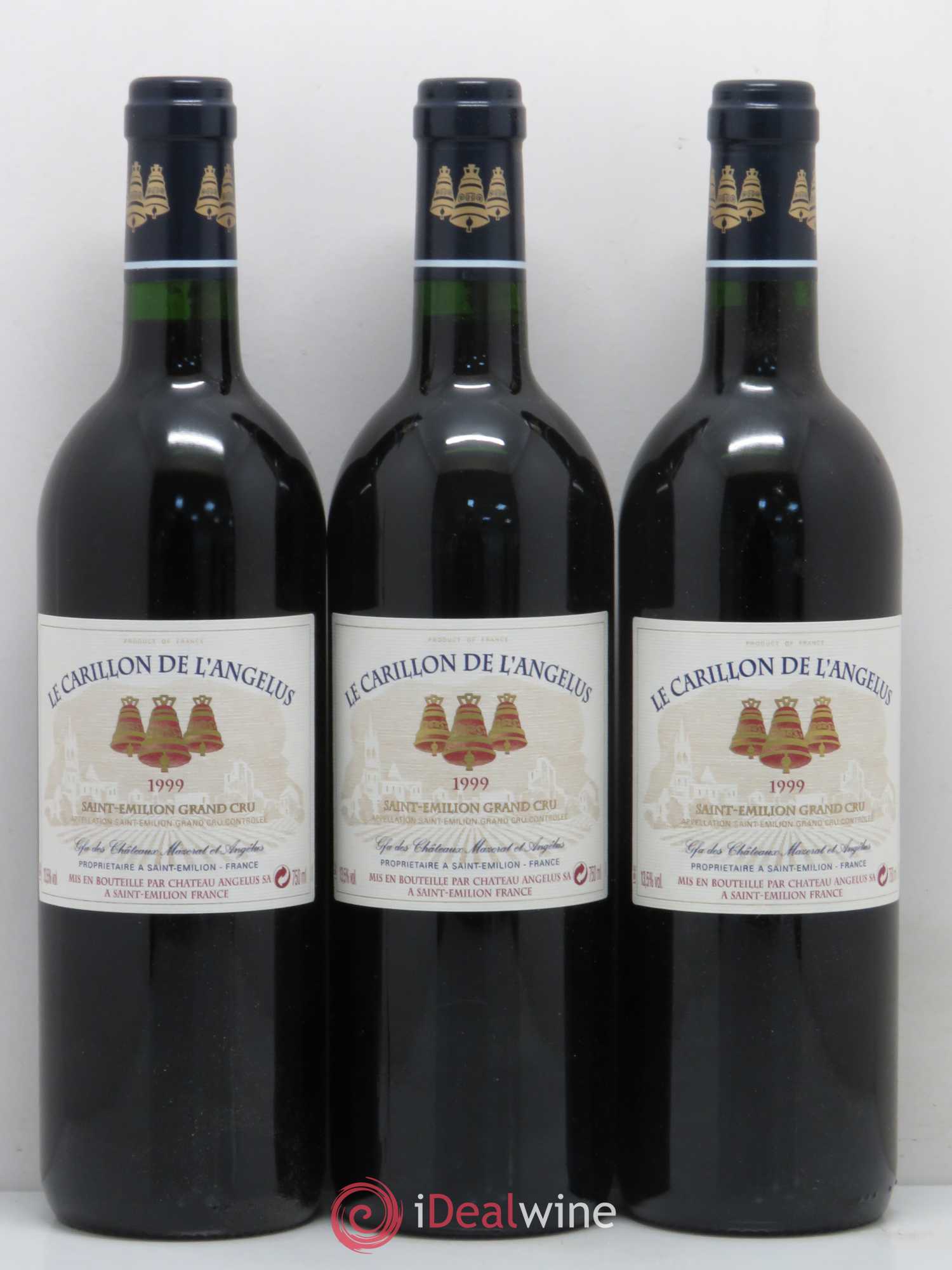 Le Carillon de l'Angélus Second Vin 1999 - Lot de 6 bouteilles - 1