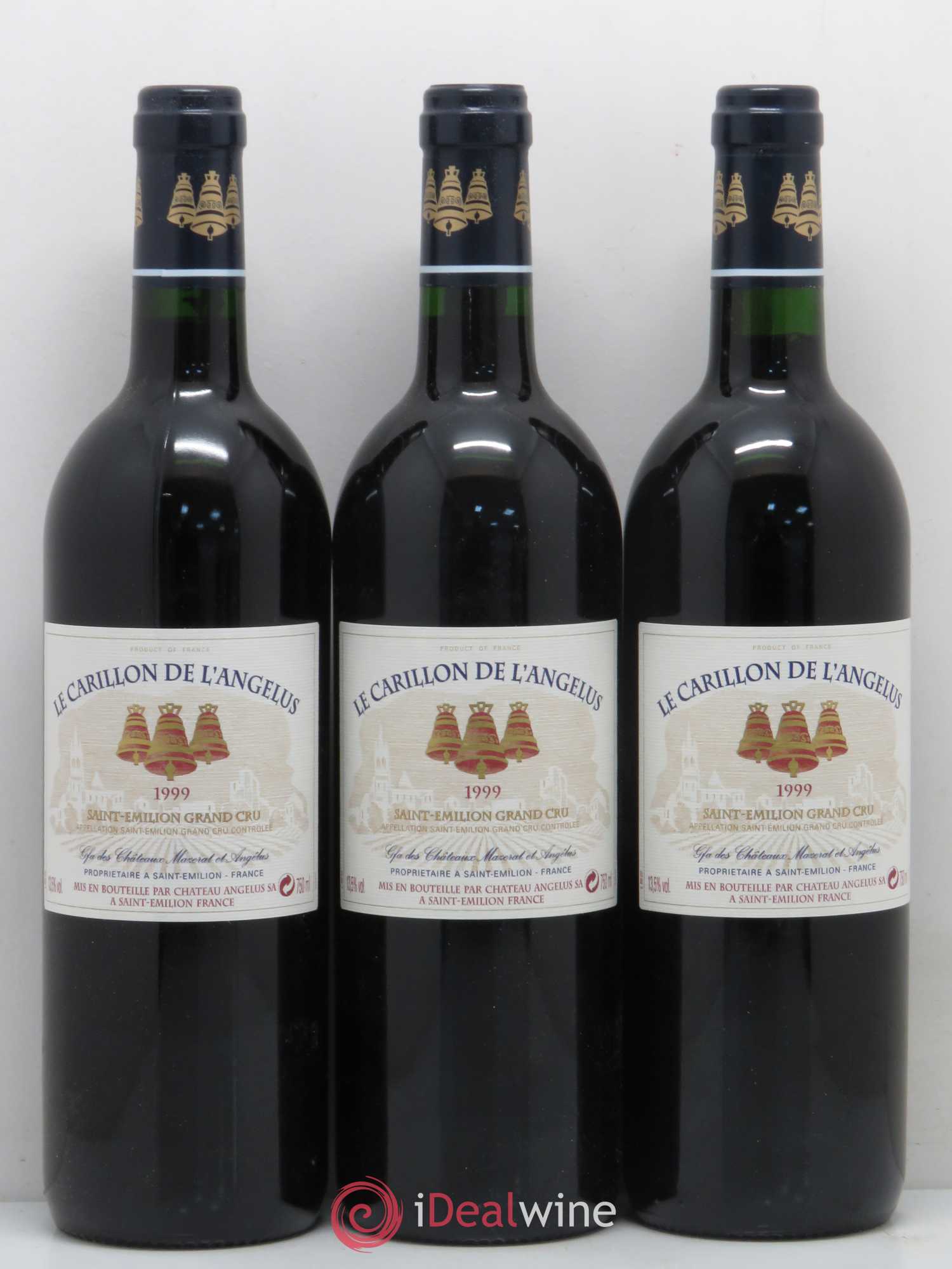 Le Carillon de l'Angélus Second Vin 1999 - Lot de 6 bouteilles - 2