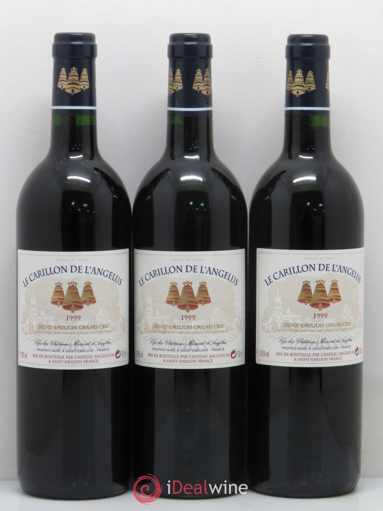 Le Carillon de l'Angélus Second Vin 1999 - Lot de 6 bouteilles - 1