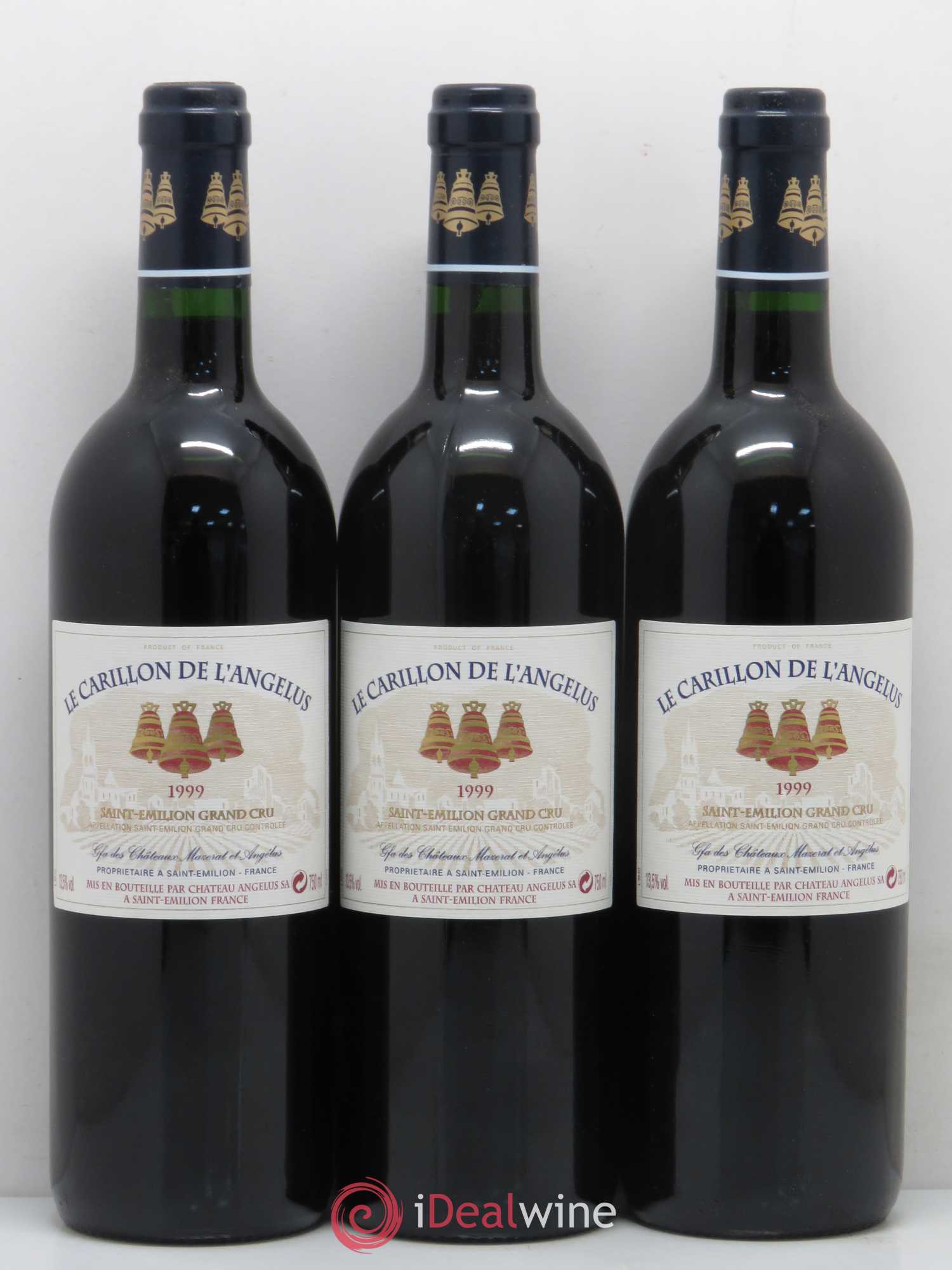 Le Carillon de l'Angélus Second Vin 1999 - Lot de 6 bouteilles - 2