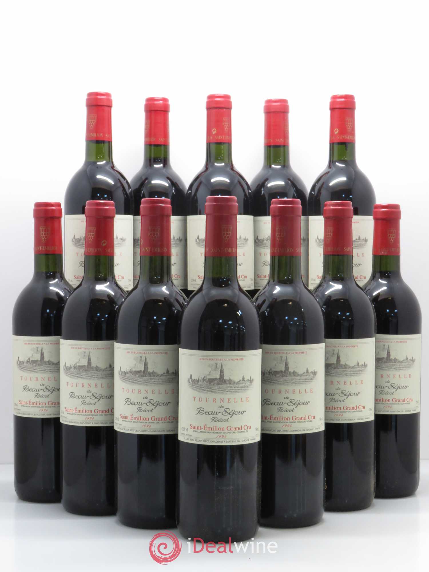 Saint-Émilion La Tournelle de Beau-Séjour Bécot 1994 - Posten von 12 Flaschen - 0