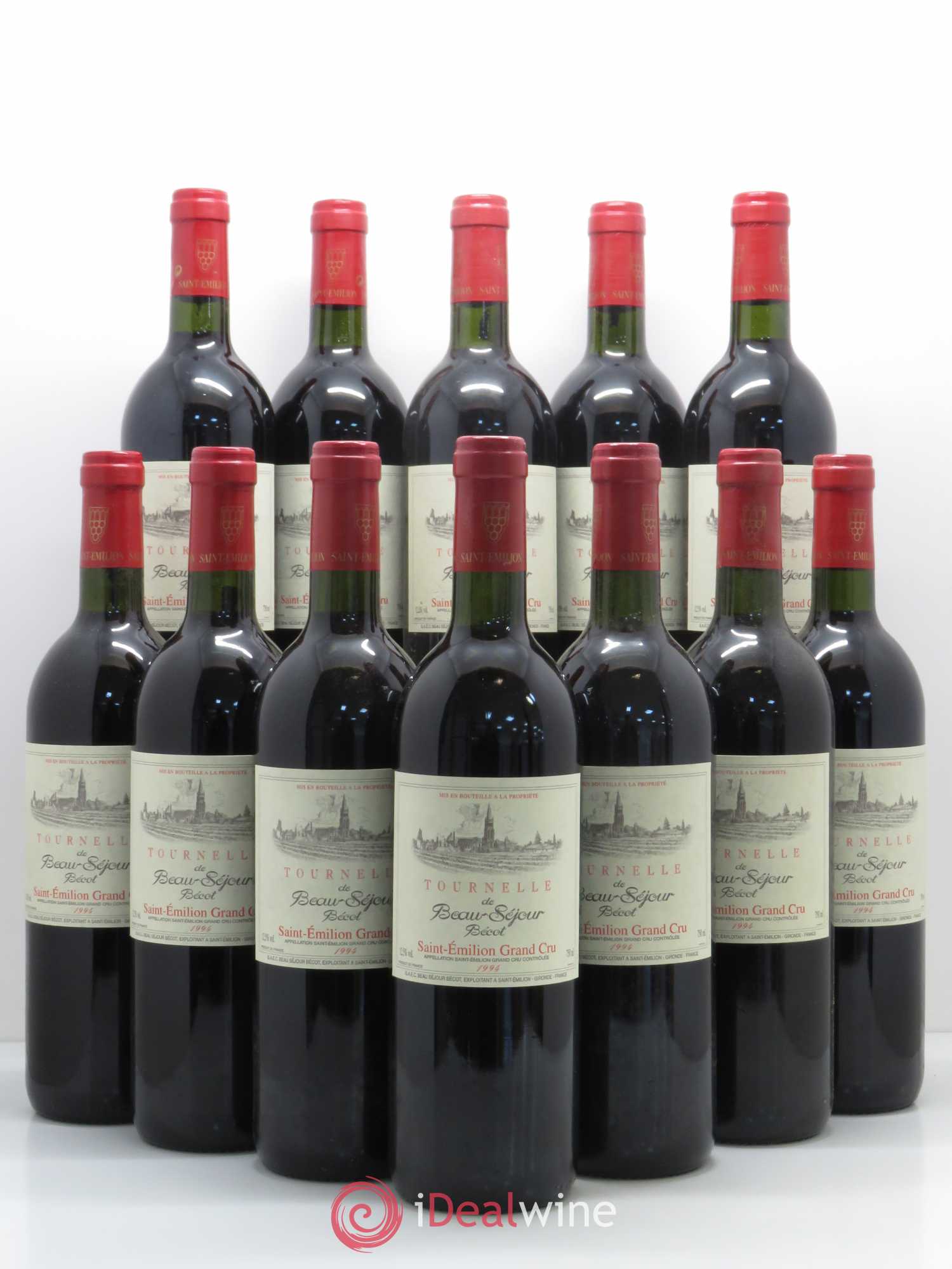 Saint-Émilion La Tournelle de Beau-Séjour Bécot 1994 - Posten von 12 Flaschen - 0