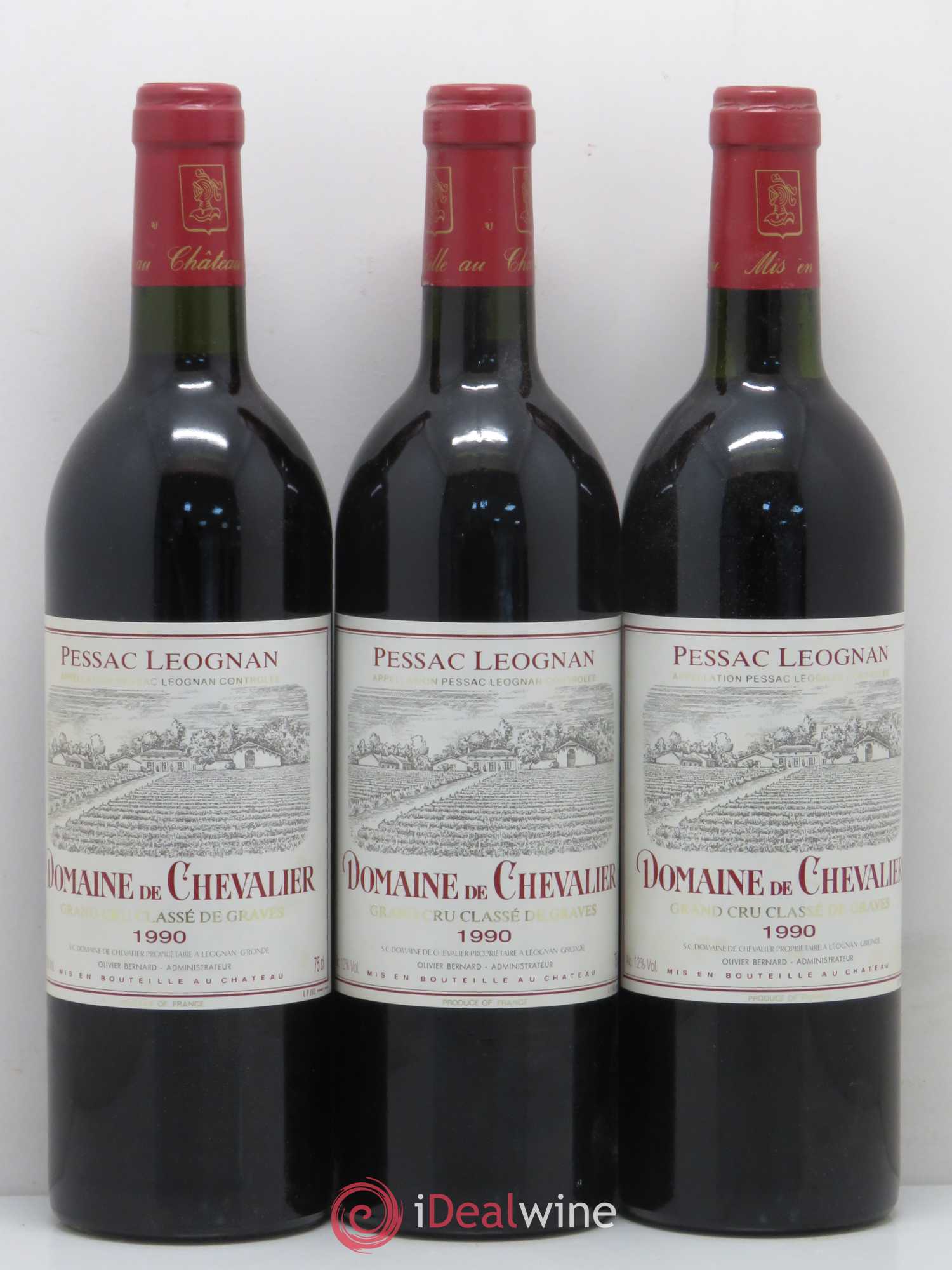 Domaine de Chevalier Cru Classé de Graves 1990 - Lot de 12 bouteilles - 3