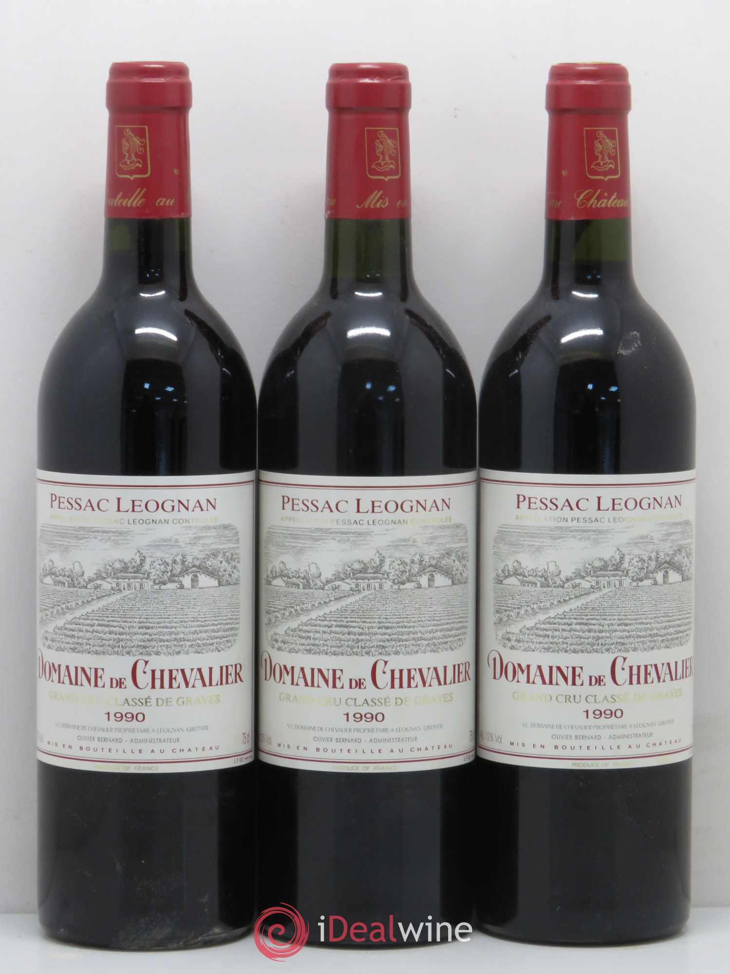Domaine de Chevalier Cru Classé de Graves 1990 - Lot de 12 bouteilles - 4