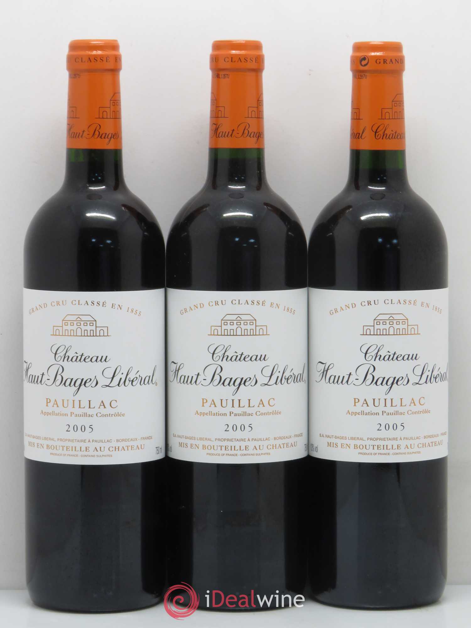 Château Haut Bages Libéral 5ème Grand Cru Classé 2005 - Lot de 12 bouteilles - 2