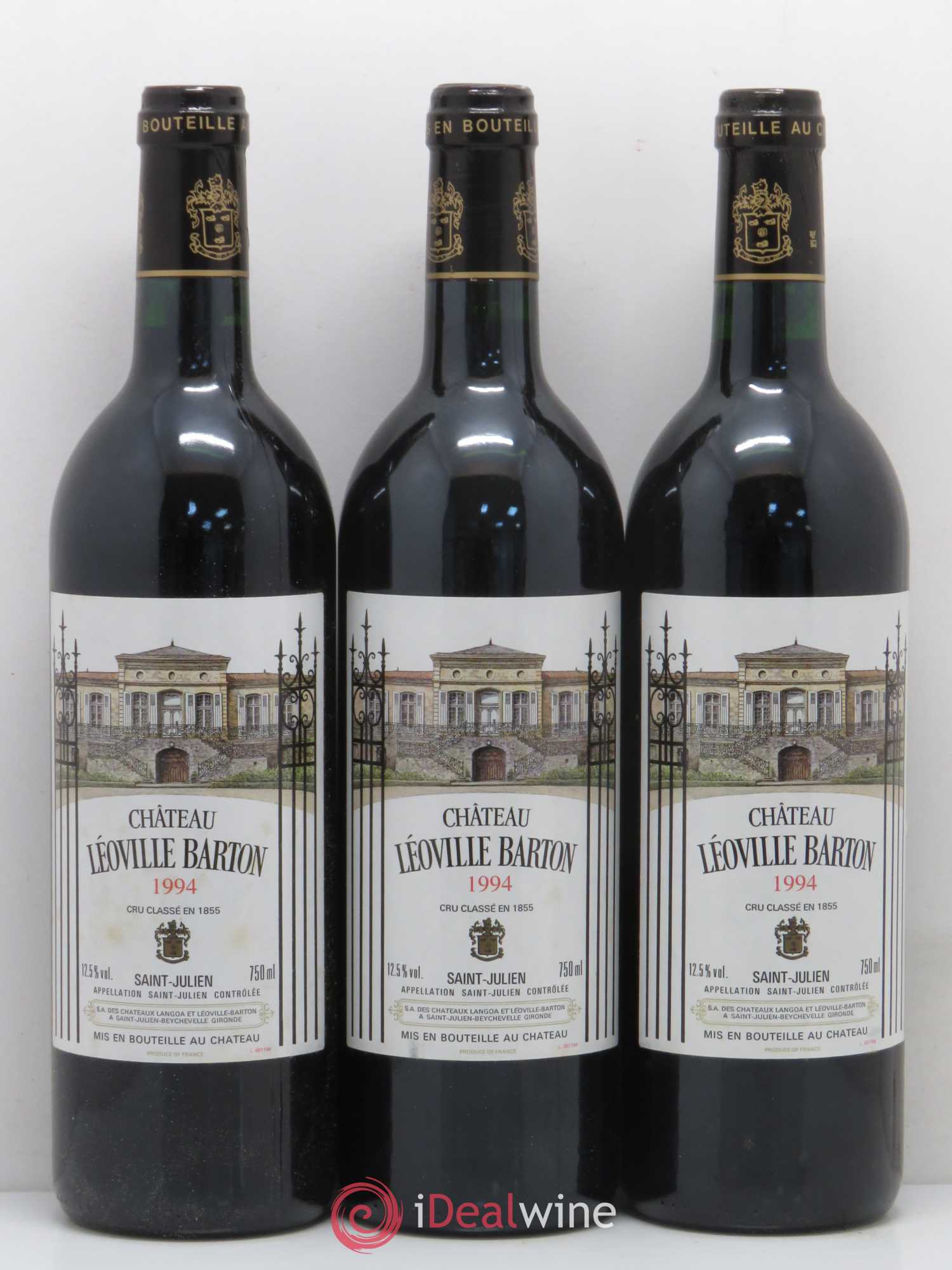 Château Léoville Barton 2ème Grand Cru Classé 1994 - Lot de 12 bouteilles - 2