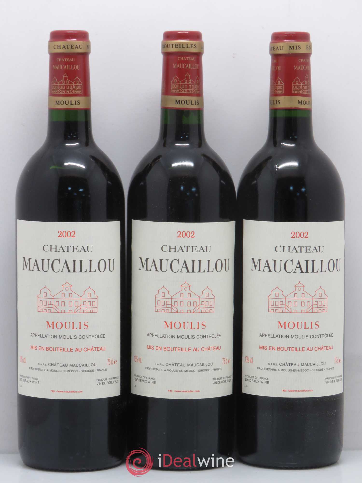Château Maucaillou 2002 - Lot de 12 bouteilles - 2
