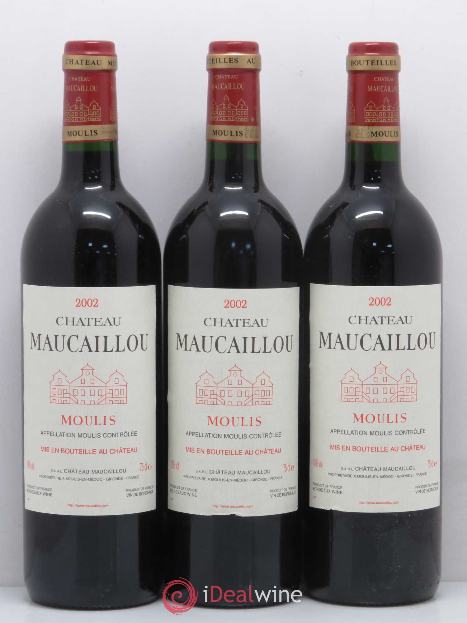 Château Maucaillou 2002 - Lot de 12 bouteilles - 3