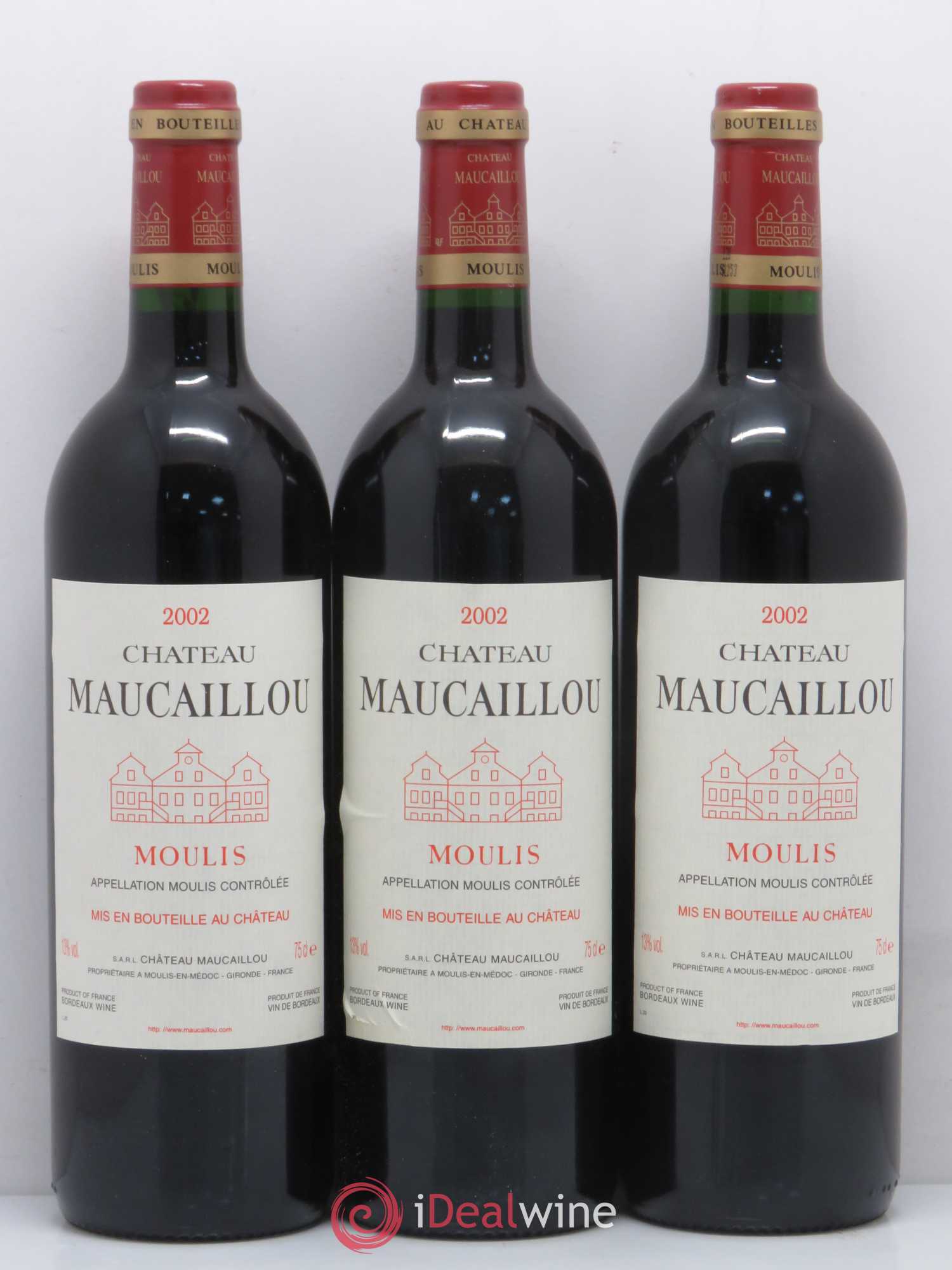 Château Maucaillou 2002 - Lot de 12 bouteilles - 4