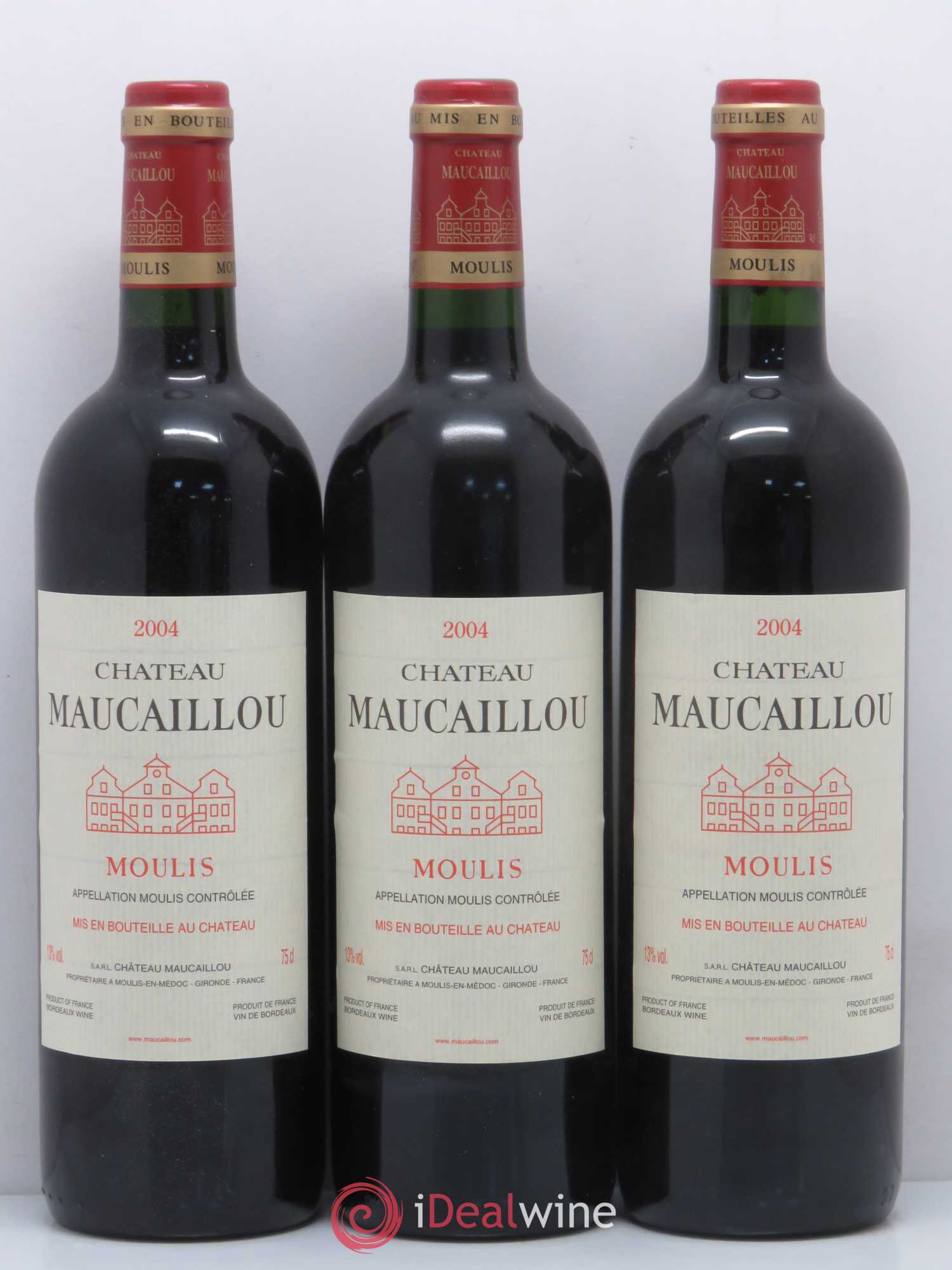 Château Maucaillou 2004 - Lot de 12 bouteilles - 1