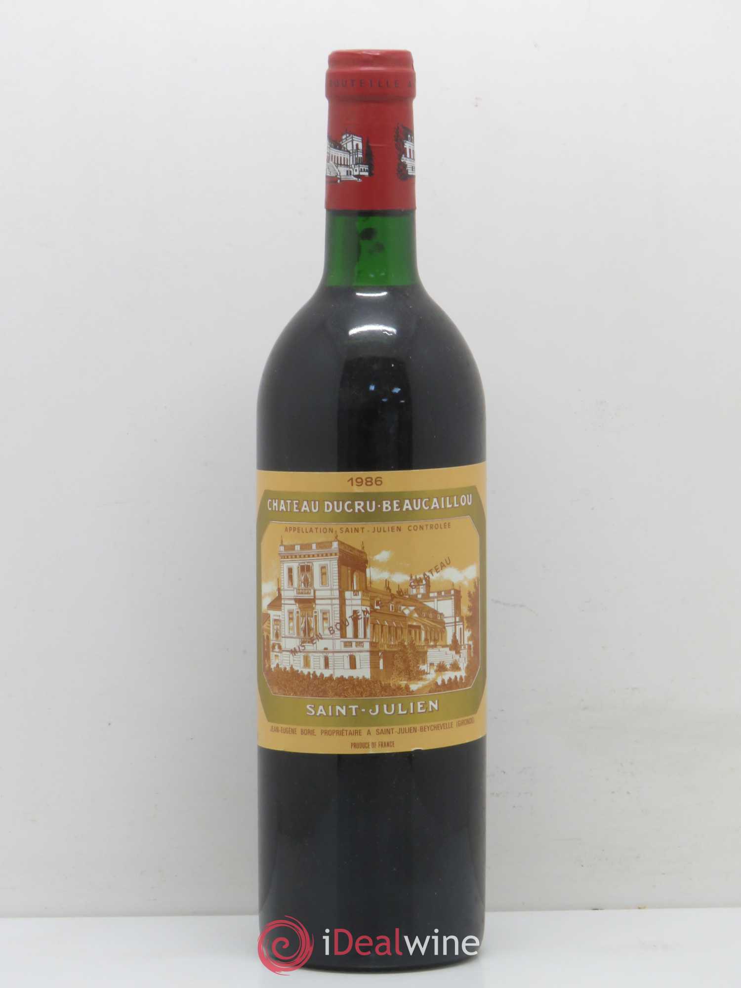 Château Ducru Beaucaillou 2ème Grand Cru Classé 1986 - Lot de 1 bouteille - 0