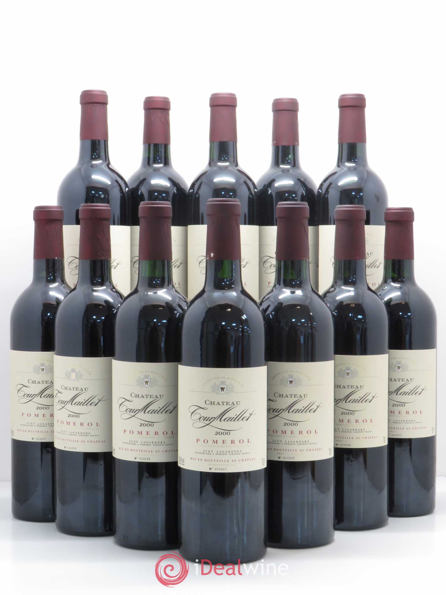 Château Tour Maillet 2000 - Lot de 12 bouteilles - 0