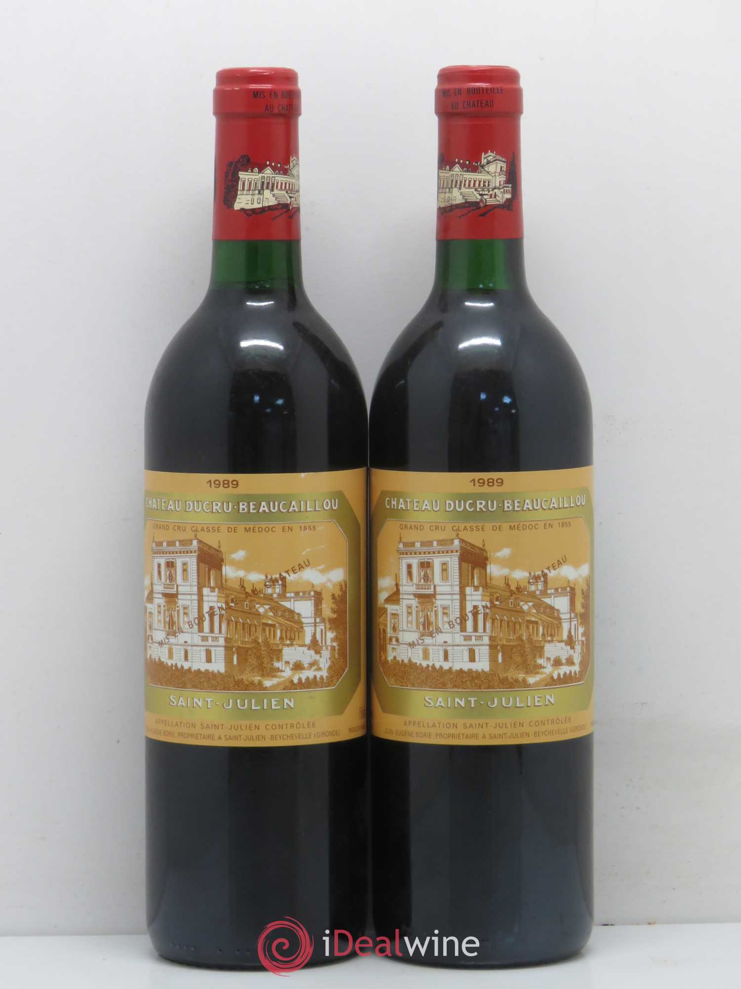 Château Ducru Beaucaillou 2ème Grand Cru Classé 1989 - Lot de 2 bouteilles - 0