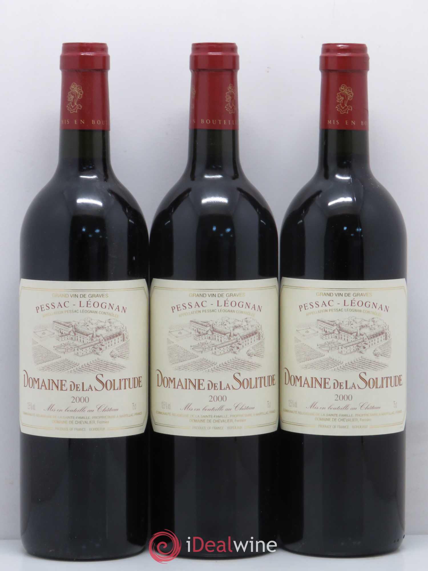 Domaine de la Solitude 2000 - Lot de 12 bouteilles - 1