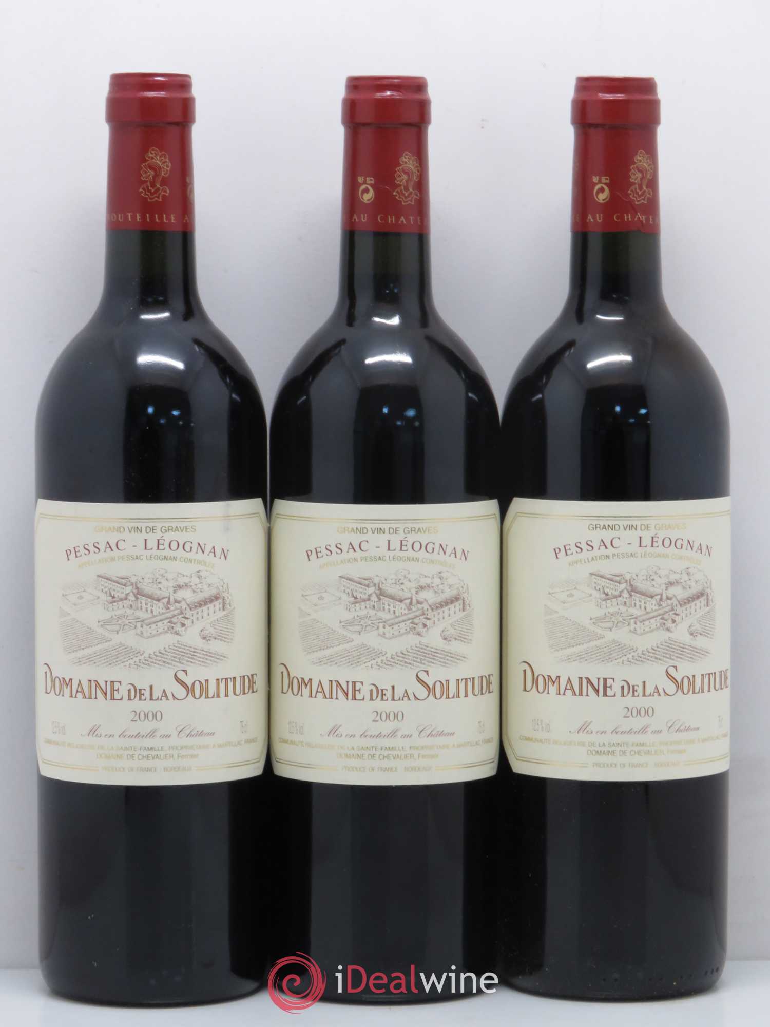 Domaine de la Solitude 2000 - Lot de 12 bouteilles - 2