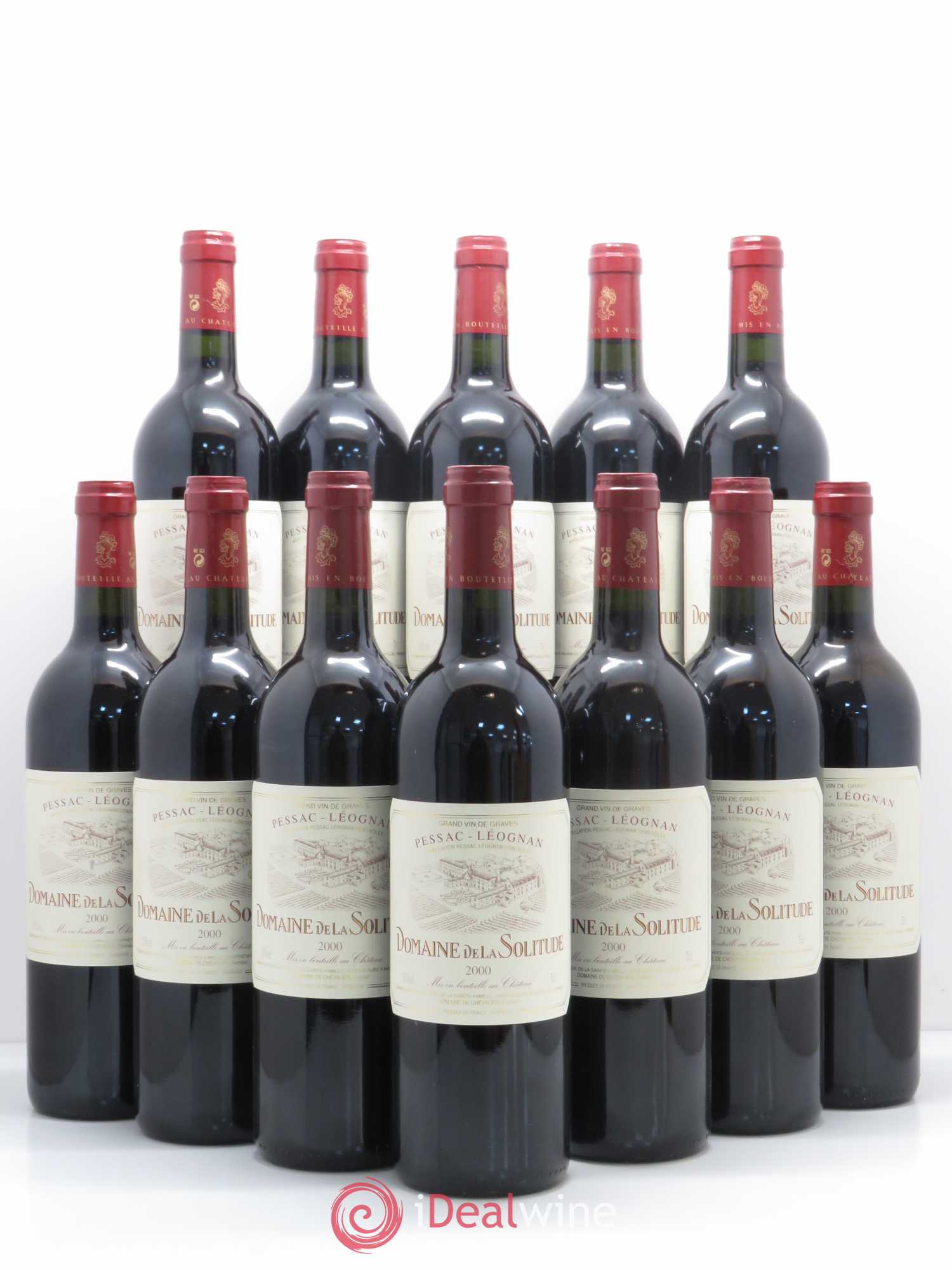 Domaine de la Solitude 2000 - Lot de 12 bouteilles - 0