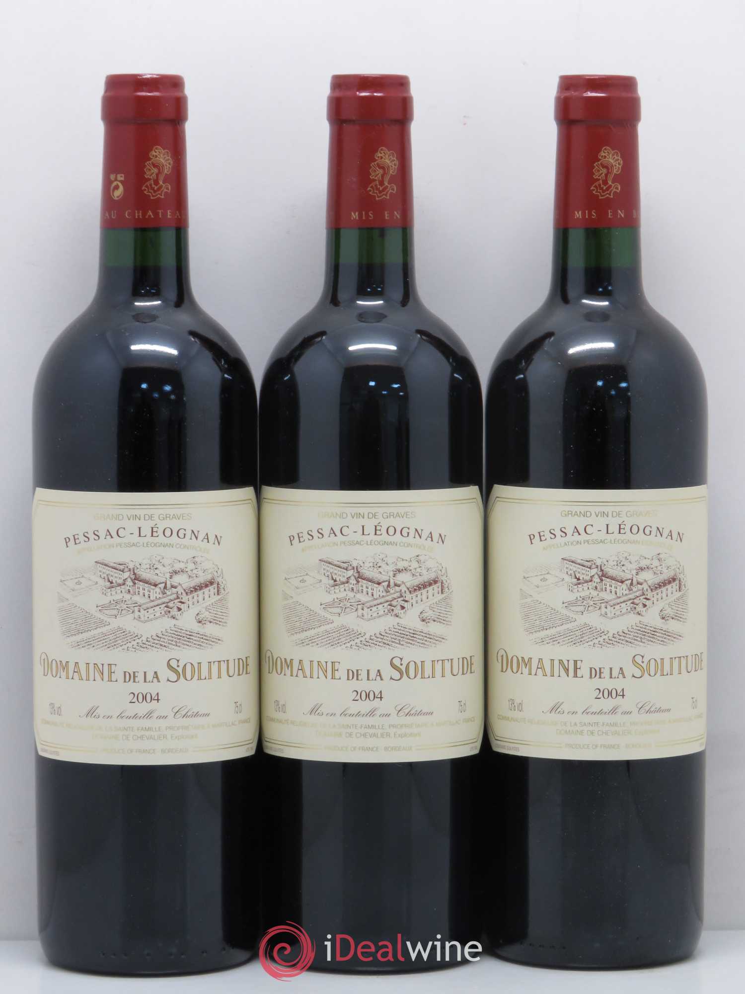 Domaine de la Solitude 2004 - Lot de 12 bouteilles - 1
