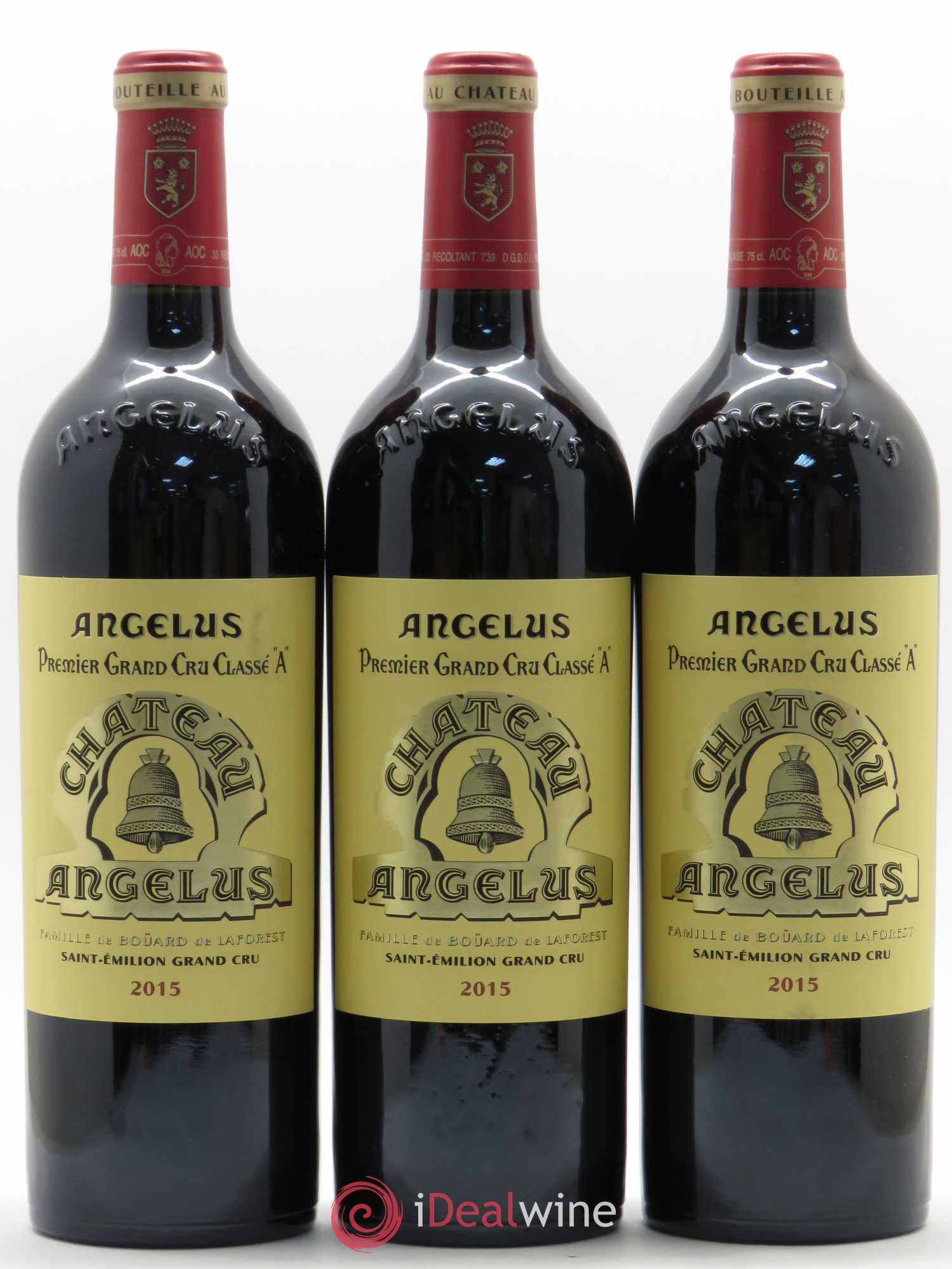 Château Angélus 1er Grand Cru Classé A 2015 - Lot de 12 bouteilles - 5