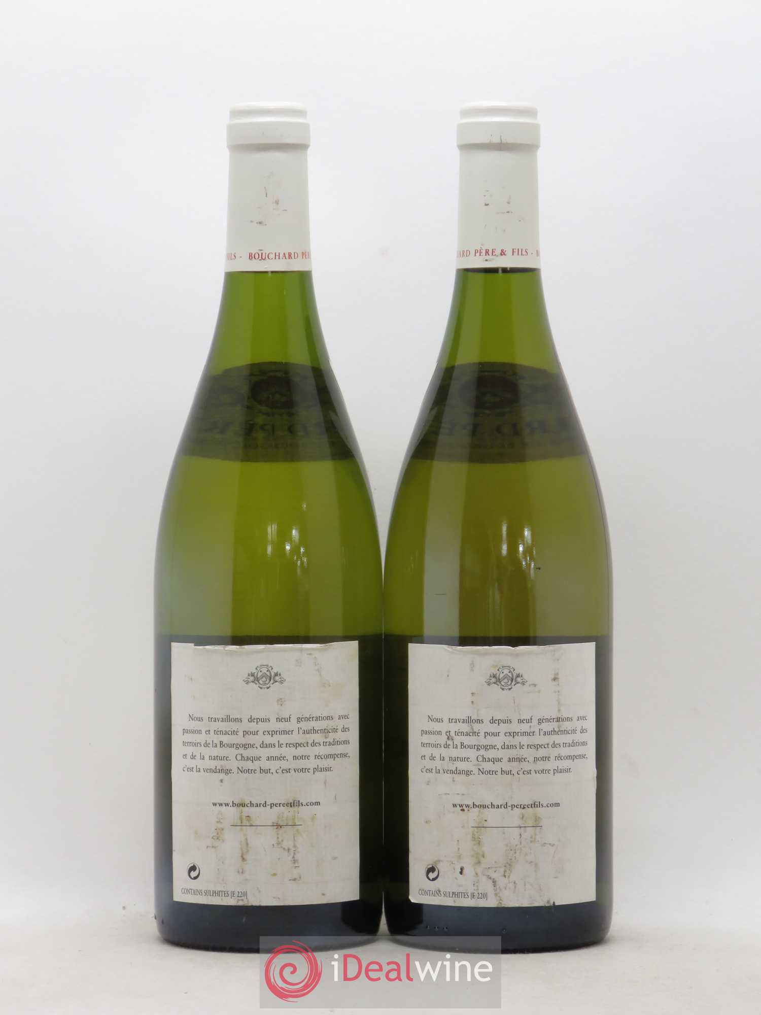 Montrachet Grand Cru Bouchard Père & Fils 2004 - Lot de 2 bouteilles - 1