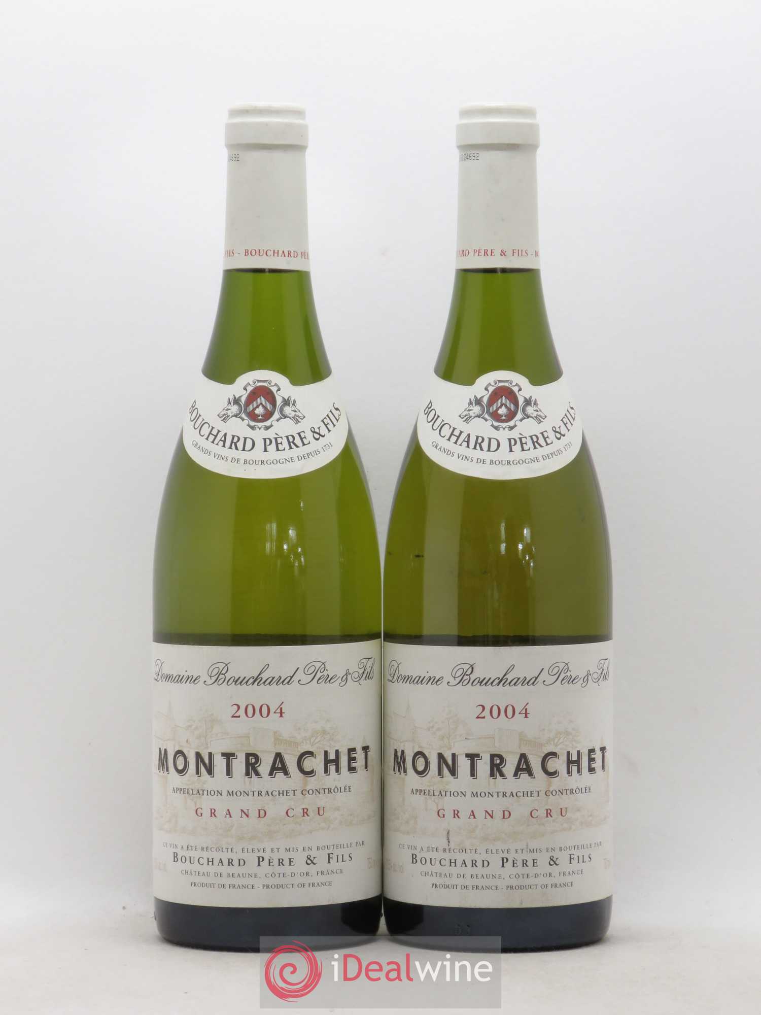 Montrachet Grand Cru Bouchard Père & Fils 2004 - Lot de 2 bouteilles - 0