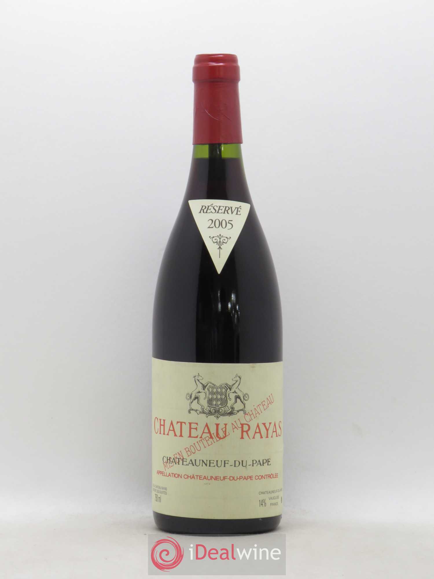 Châteauneuf-du-Pape Château Rayas Emmanuel Reynaud 2005 - Lot de 1 bouteille - 0