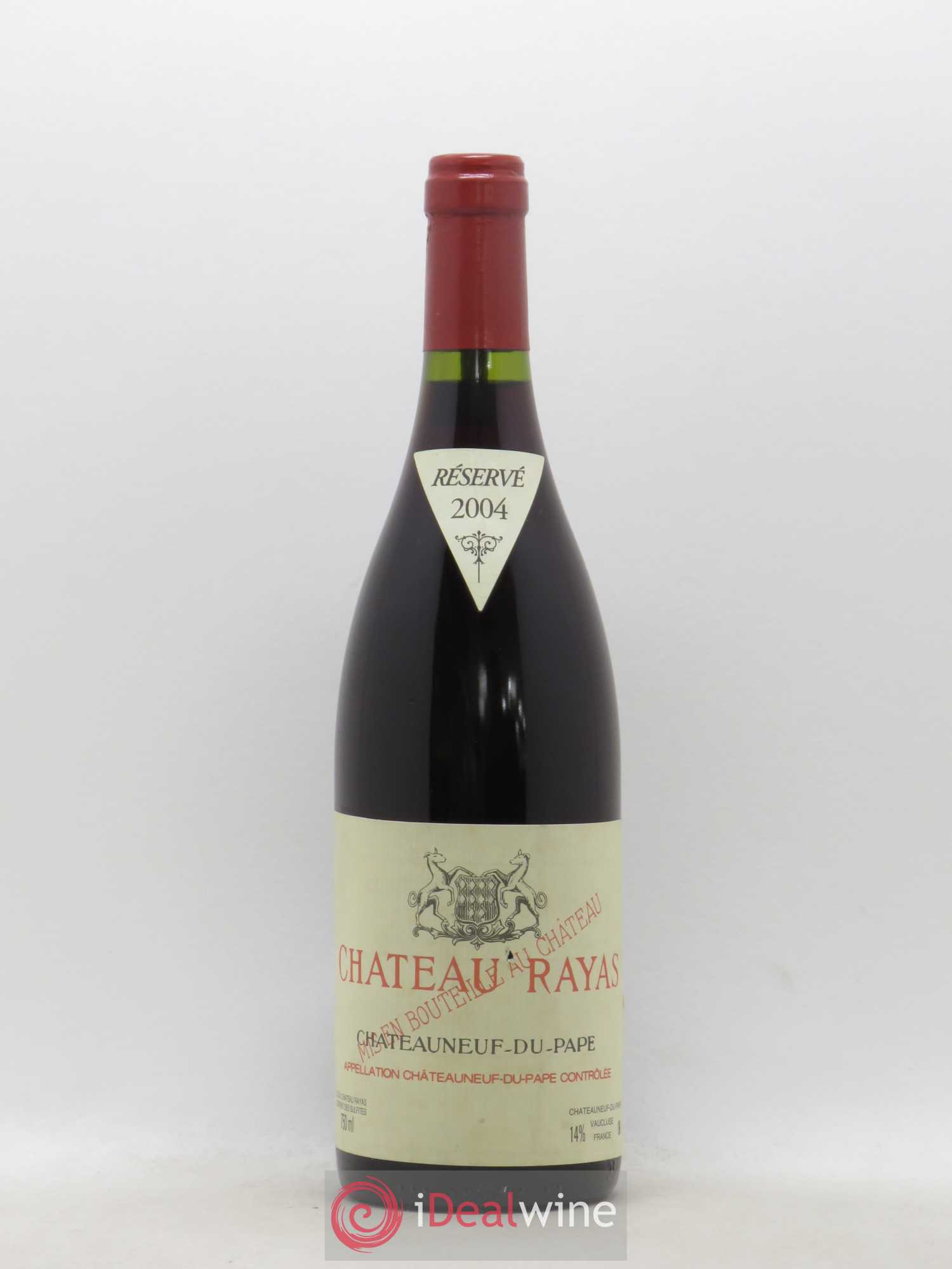 Châteauneuf-du-Pape Château Rayas Emmanuel Reynaud 2004 - Lot de 1 bouteille - 0