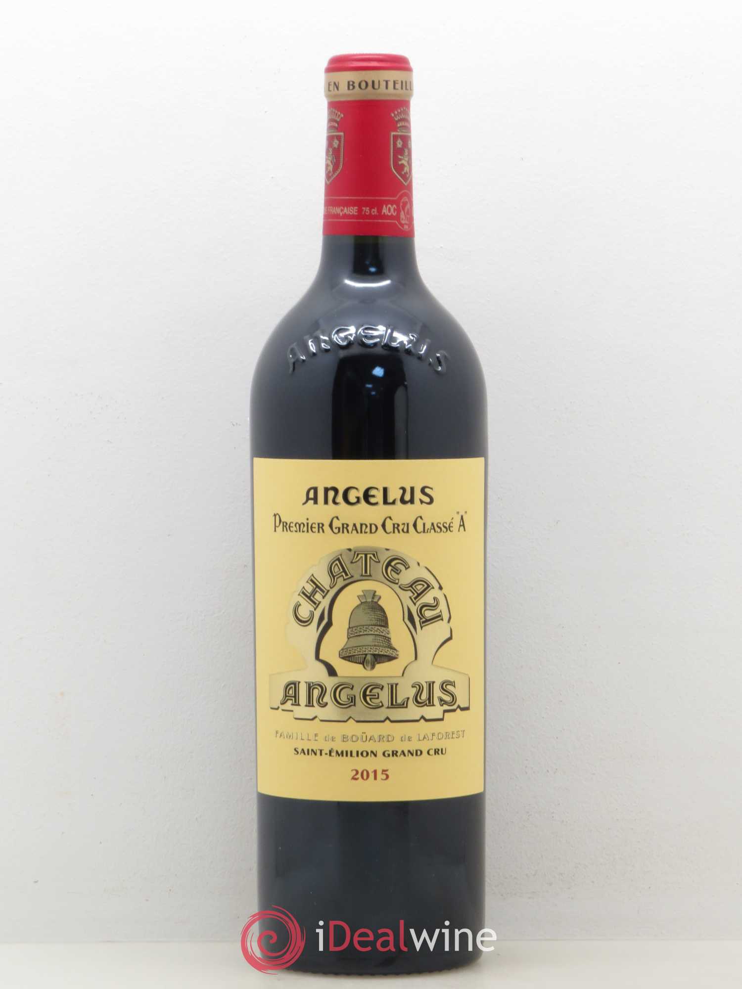 Château Angélus 1er Grand Cru Classé A 2015 - Lot de 1 bouteille - 0