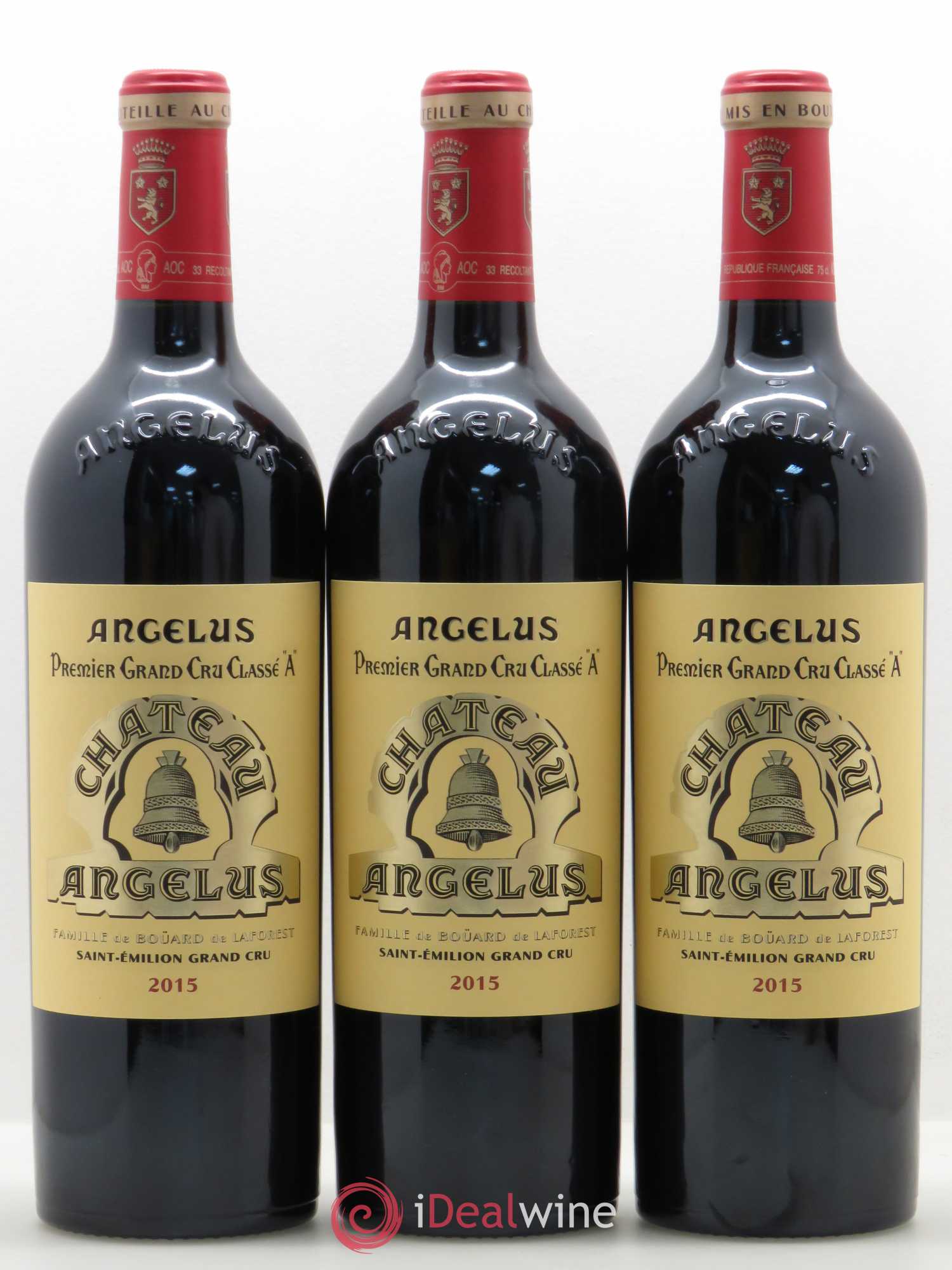 Château Angélus 1er Grand Cru Classé A 2015 - Lot de 12 bouteilles - 3