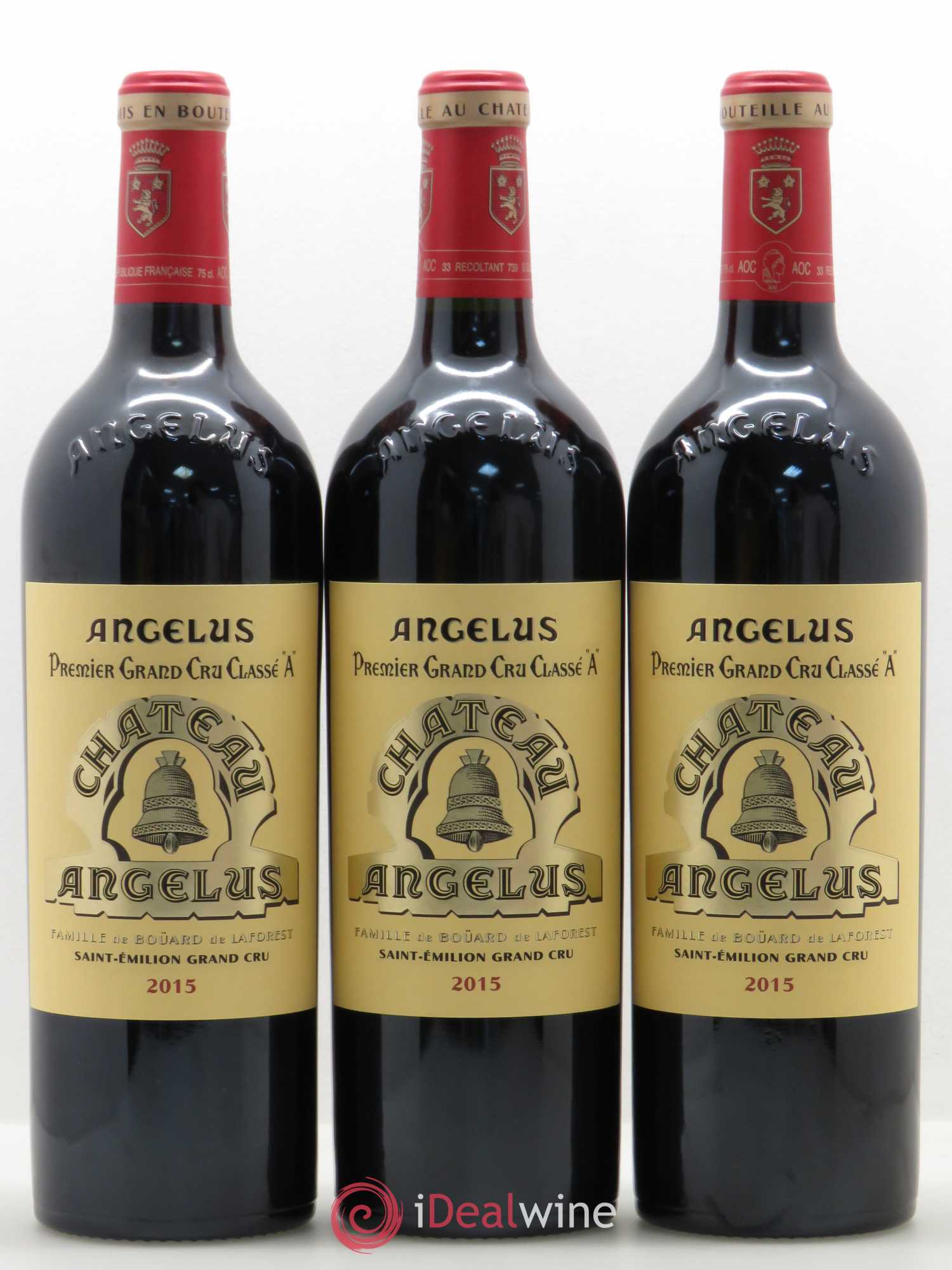 Château Angélus 1er Grand Cru Classé A 2015 - Lot de 12 bouteilles - 5