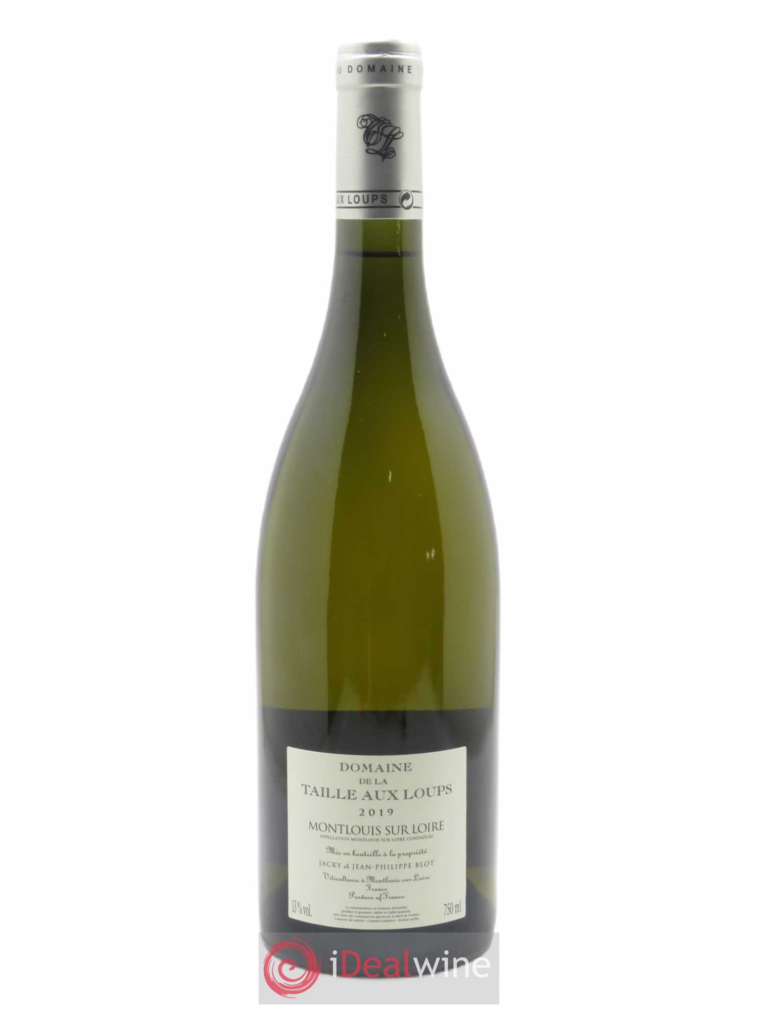Montlouis-sur-Loire Rémus La Taille aux Loups - Jacky Blot 2019 - Lot de 1 bouteille - 1