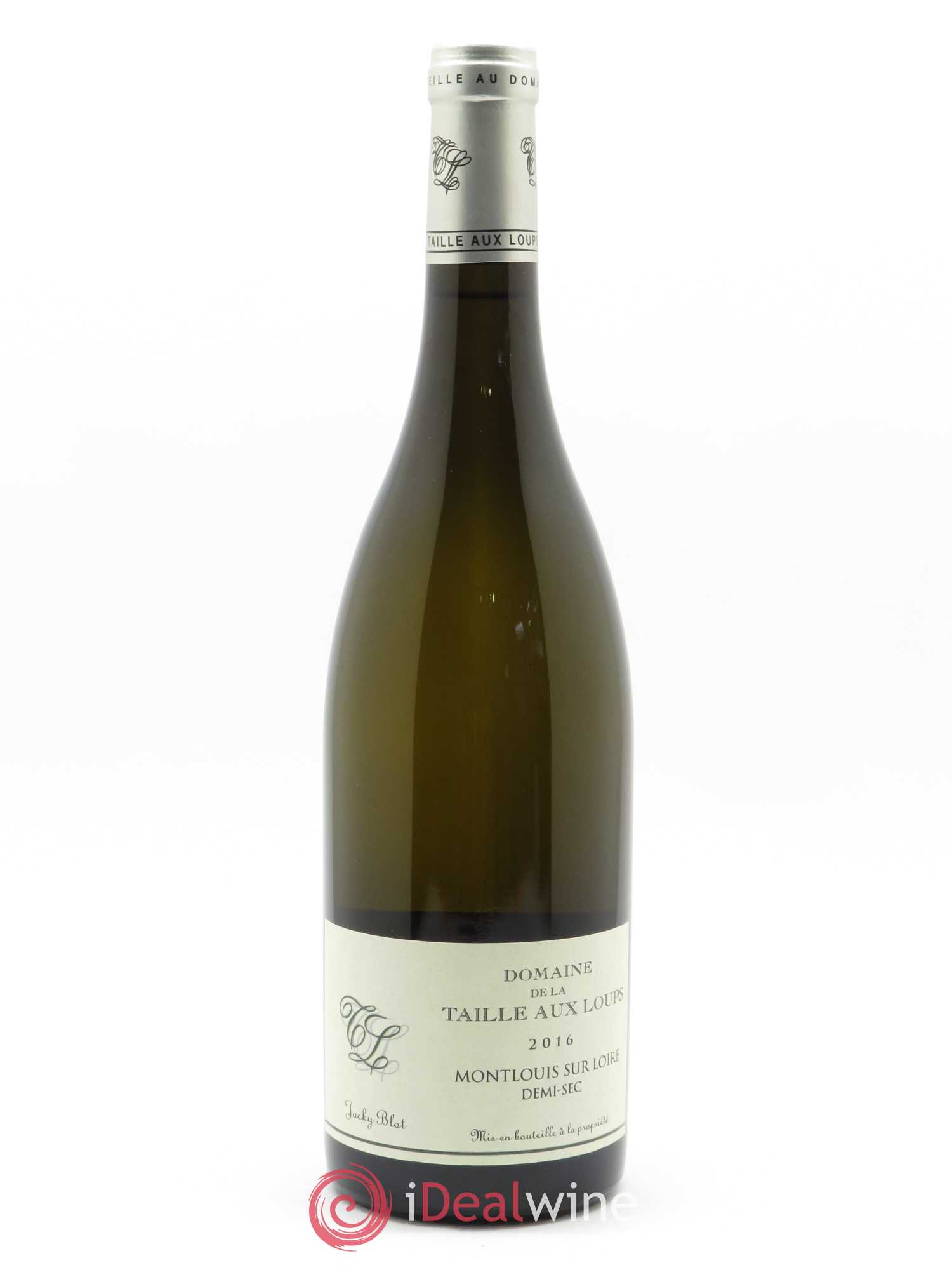 Montlouis-sur-Loire Demi-Sec La Taille aux Loups - Jacky Blot 2016 - Lot de 1 bouteille - 1