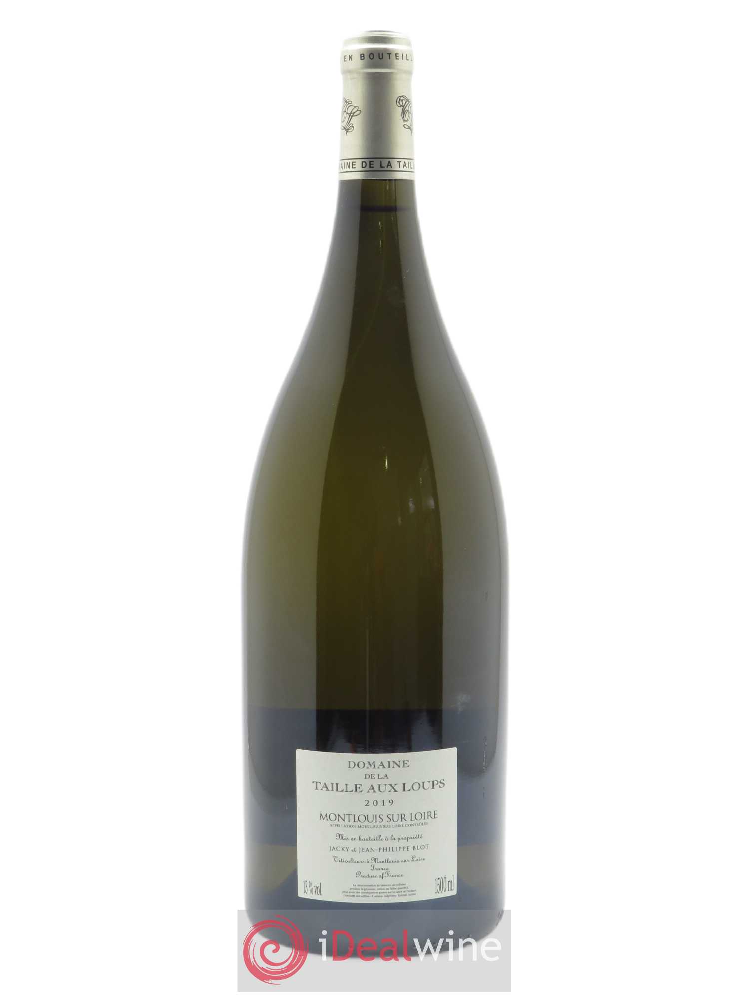 Montlouis-sur-Loire Les Hauts de Husseau La Taille aux Loups - Jacky Blot 2019 - Lot de 1 magnum - 1