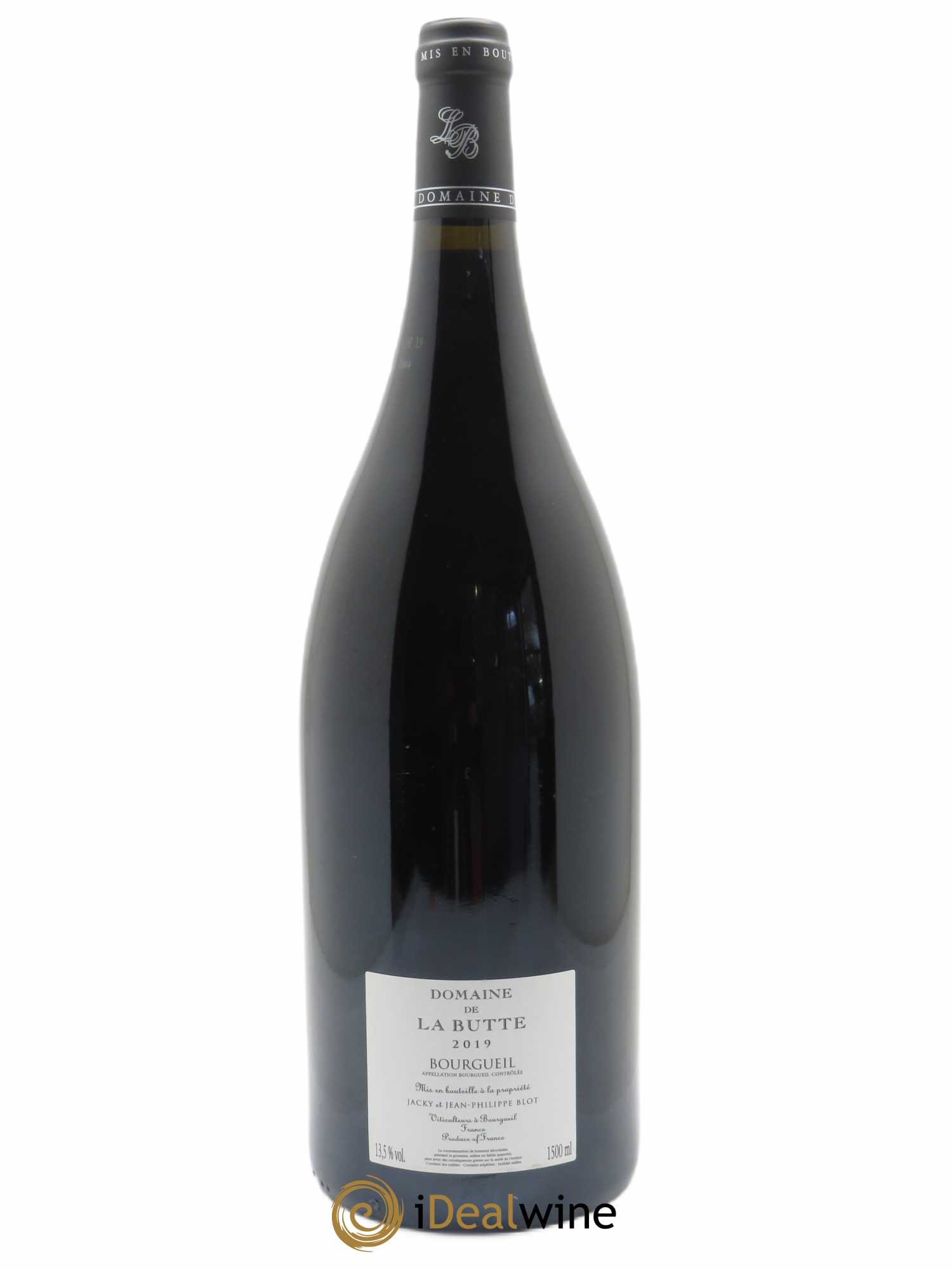 Bourgueil Mi-Pente Domaine de La Butte - Jacky Blot 2019 - Lot de 1 magnum - 1