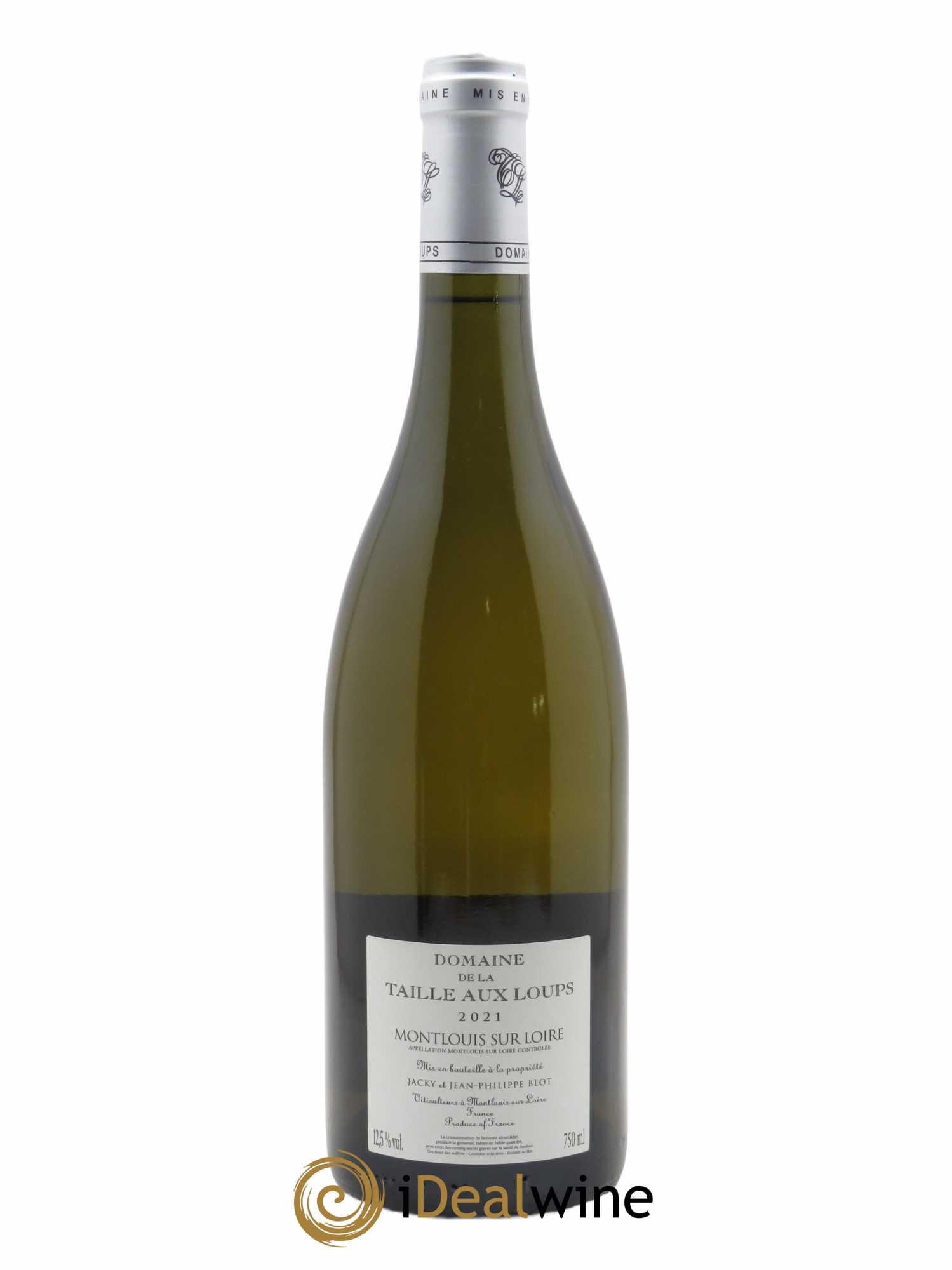 Montlouis-sur-Loire Les Hauts de Husseau La Taille aux Loups - Jacky Blot 2021 - Lot de 1 bouteille - 1