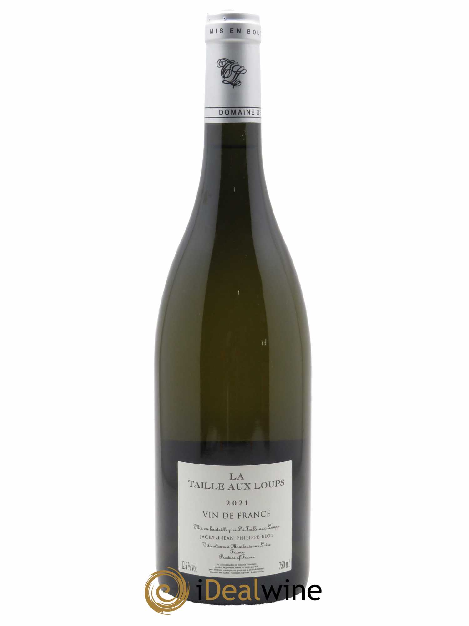Vouvray Clos de Venise La Taille aux Loups 2021 - Lot de 1 bouteille - 1