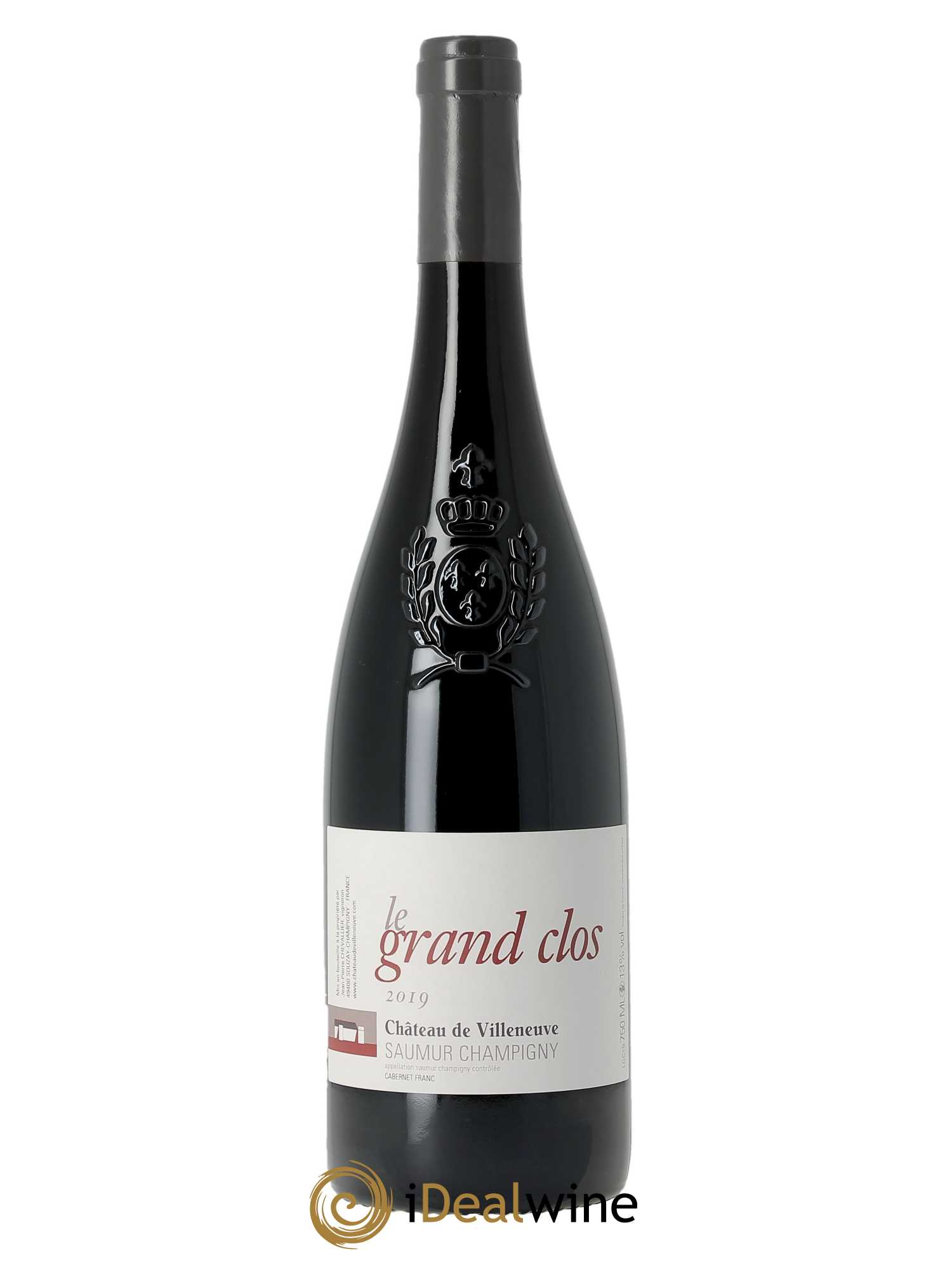 Saumur-Champigny Le Grand Clos Château de Villeneuve 2019 - Lot of 1 bottle - 0