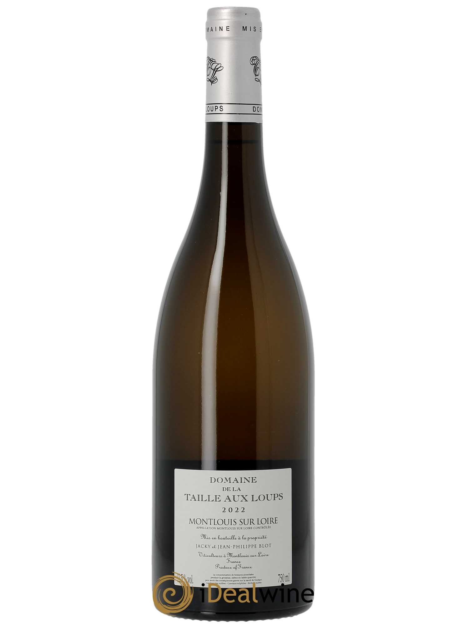 Montlouis-sur-Loire Rémus La Taille aux Loups - Jacky Blot 2022 - Lot of 1 bottle - 1