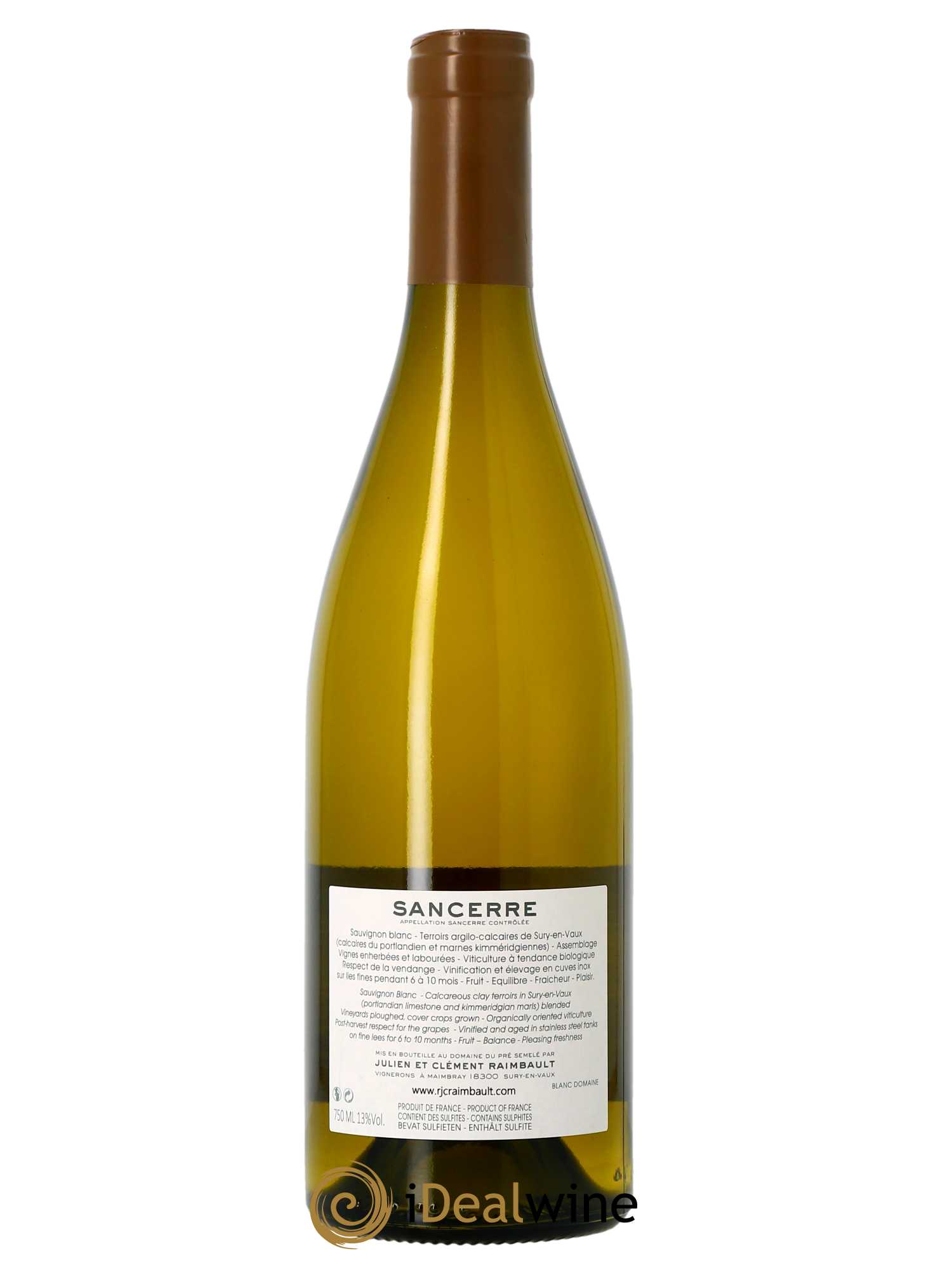 Sancerre Domaine Du Pré Semelé 2022 - Lot of 1 bottle - 2