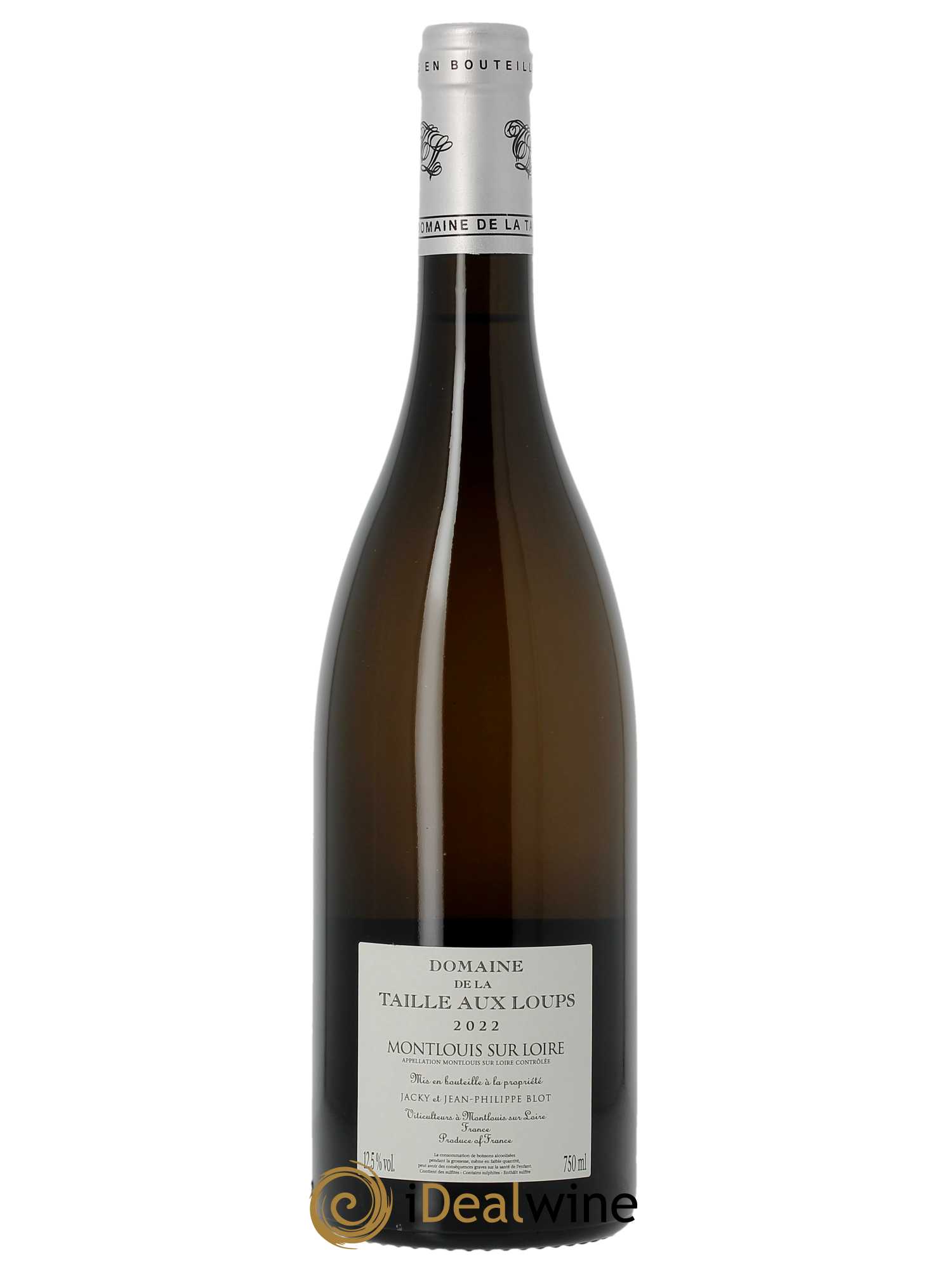 Montlouis-sur-Loire Clos Michet La Taille aux Loups - Jacky Blot 2022 - Lot of 1 bottle - 1