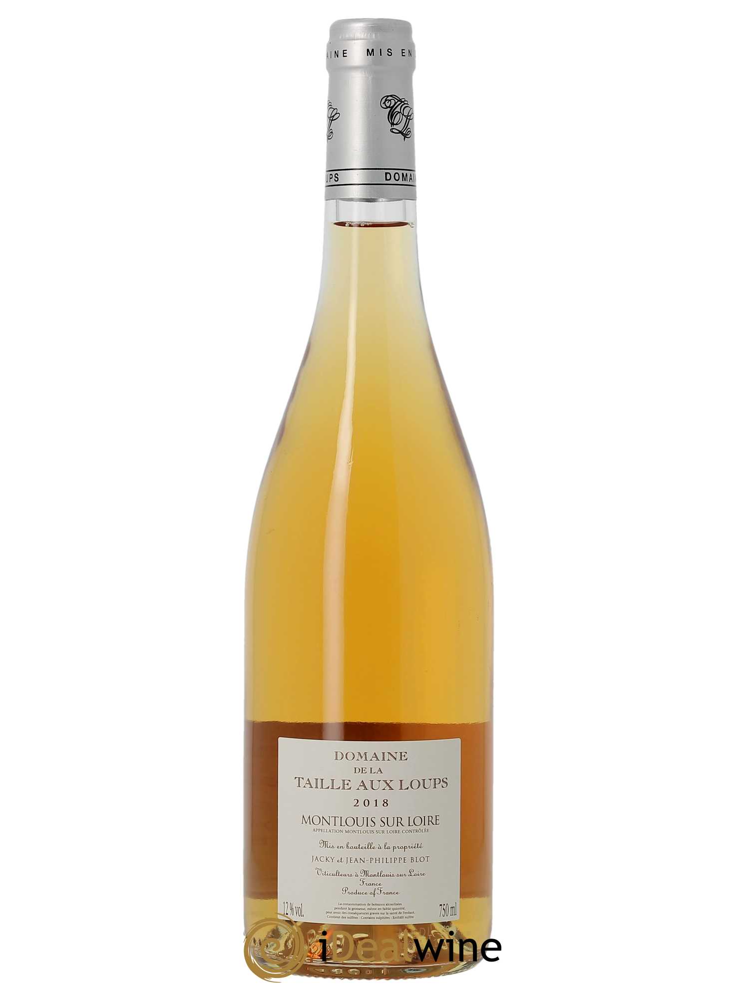 Montlouis-sur-Loire Cuvée des Loups La Taille aux Loups - Jacky Blot 2018 - Lot of 1 bottle - 1