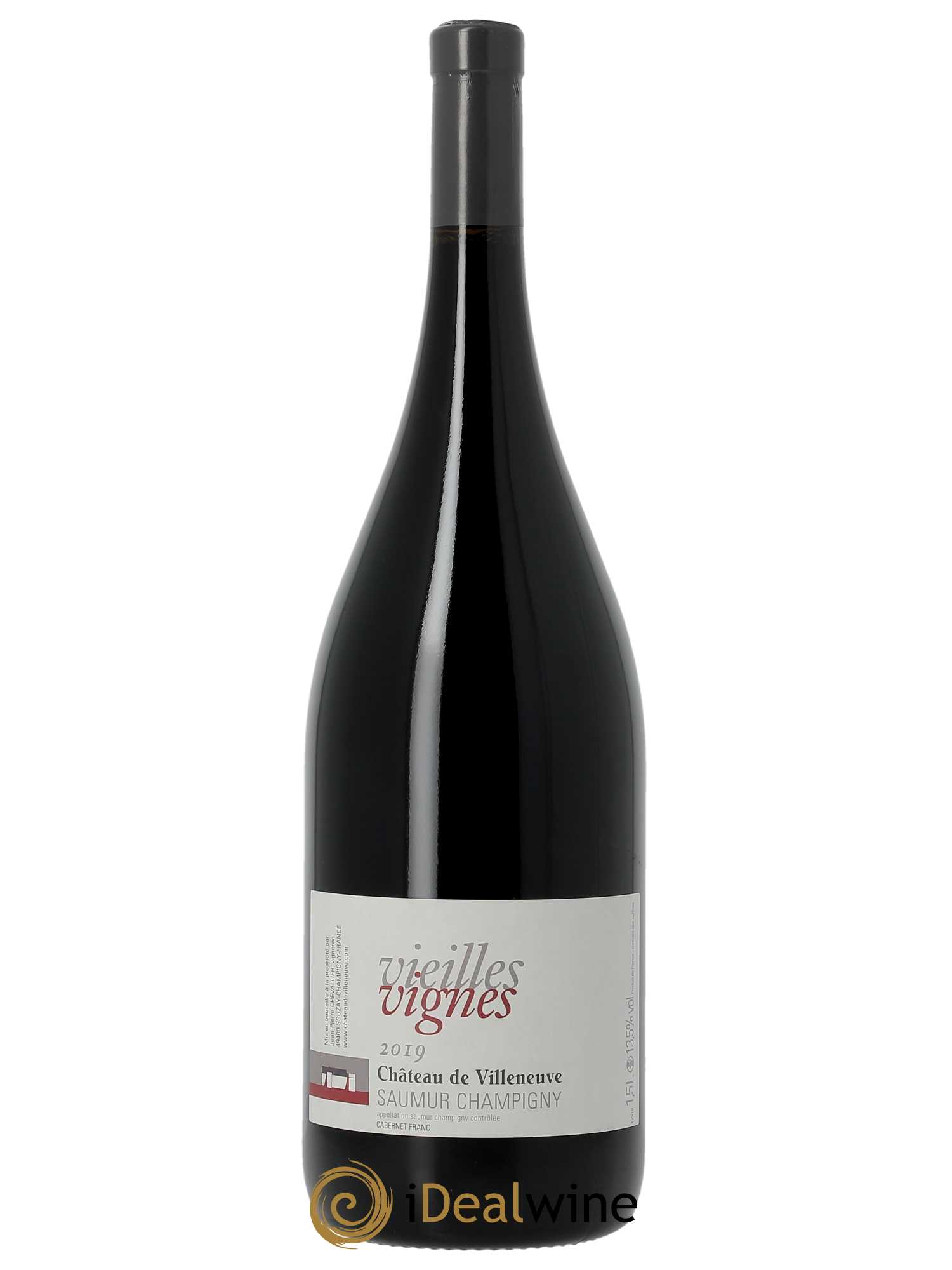 Saumur-Champigny Vieilles Vignes Château de Villeneuve 2019 - Lot de 1 magnum - 0
