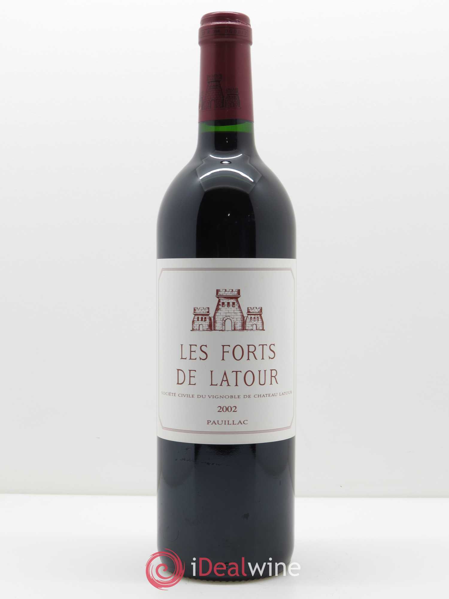 Les Forts de Latour Second Vin 2002 - Lot de 1 bouteille - 0