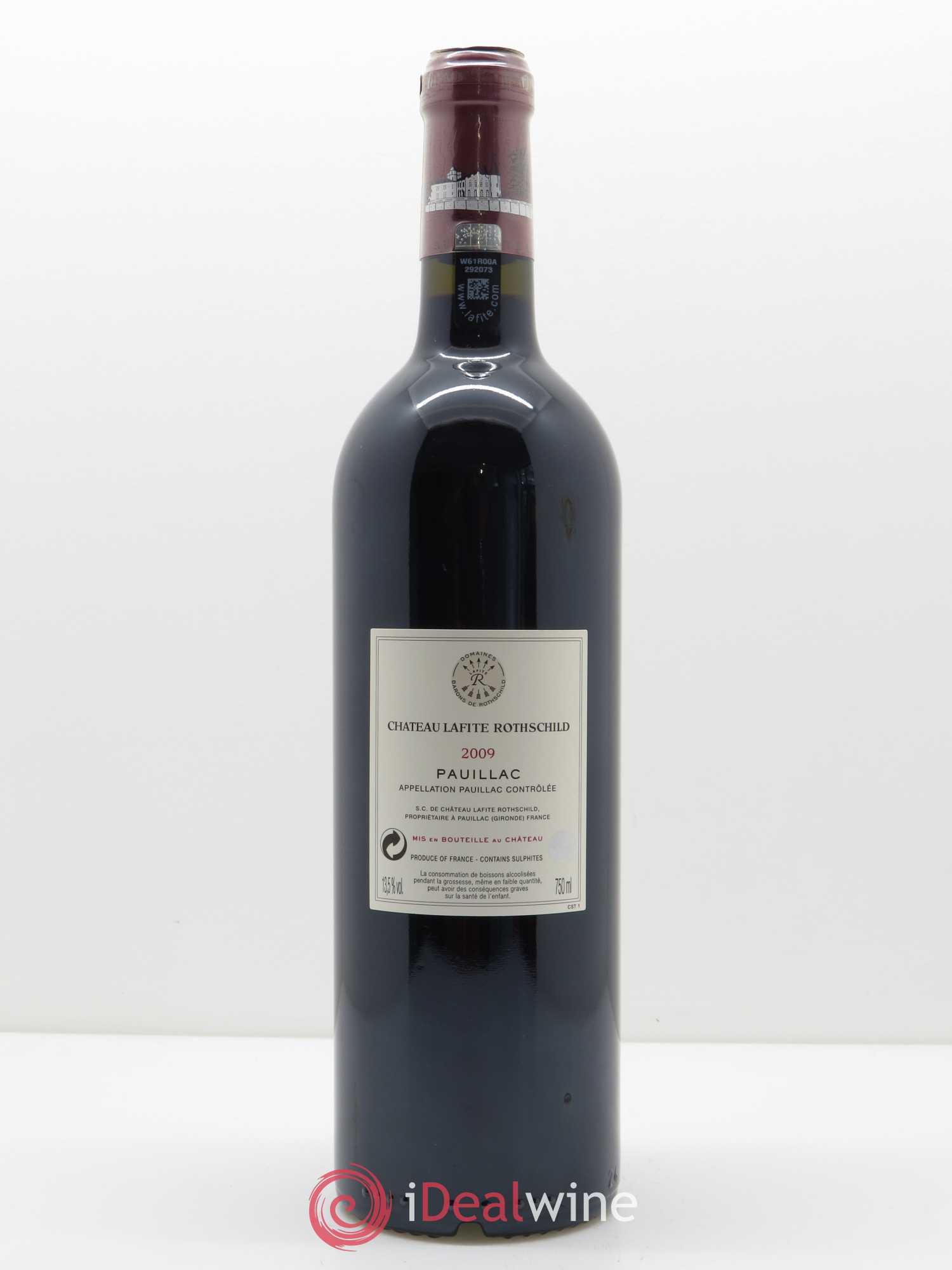 Château Lafite Rothschild 1er Grand Cru Classé 2009 - Lot de 1 bouteille - 1